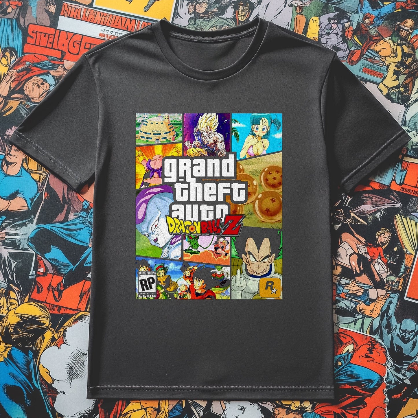 GTA-Dragon-Ball-Z T-shirt