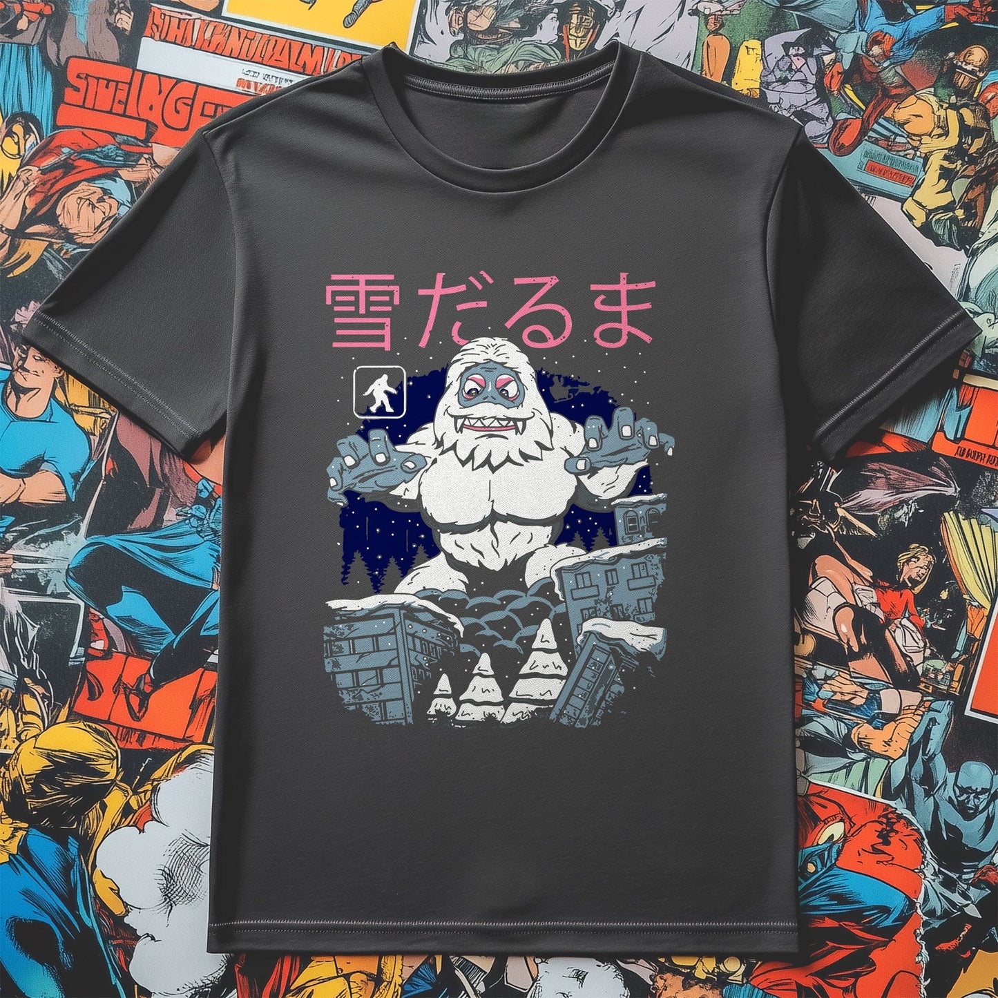 Abominable Snowman Kaiju T-shirt