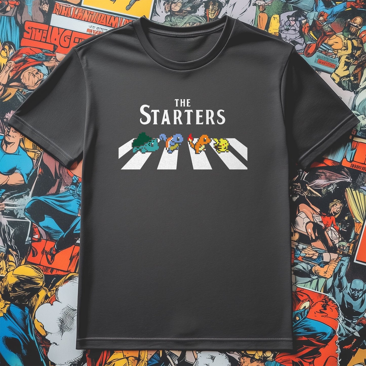 Pok√©mon Starter Abbey Road T-shirt