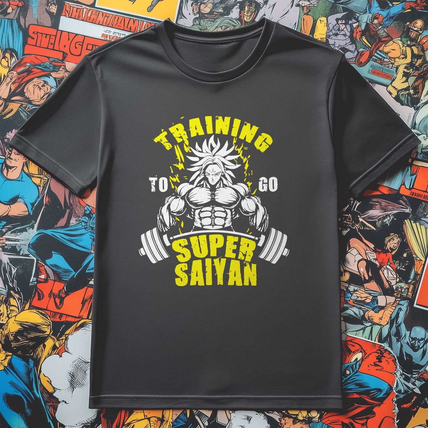 Training to Go Super Saiyan T-Shirt