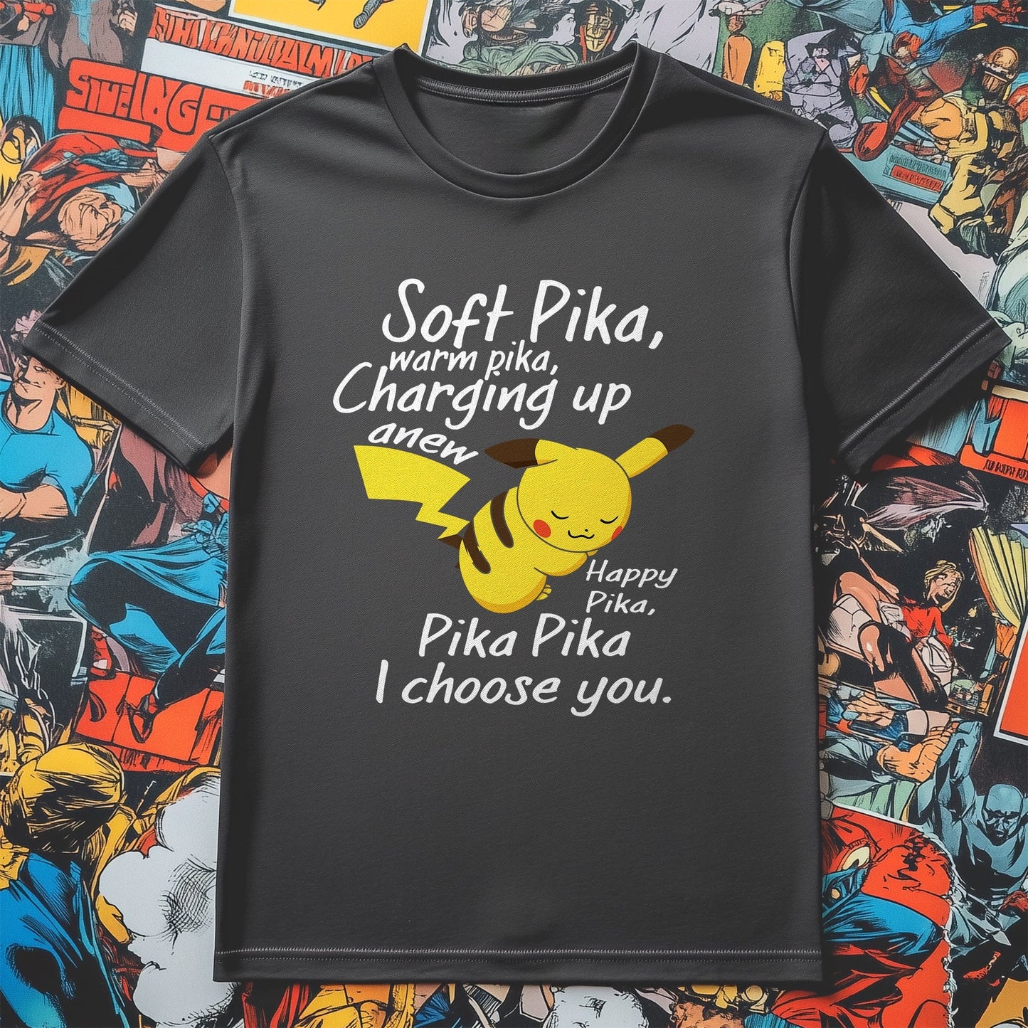 Soft Pika Charging Up T-Shirt