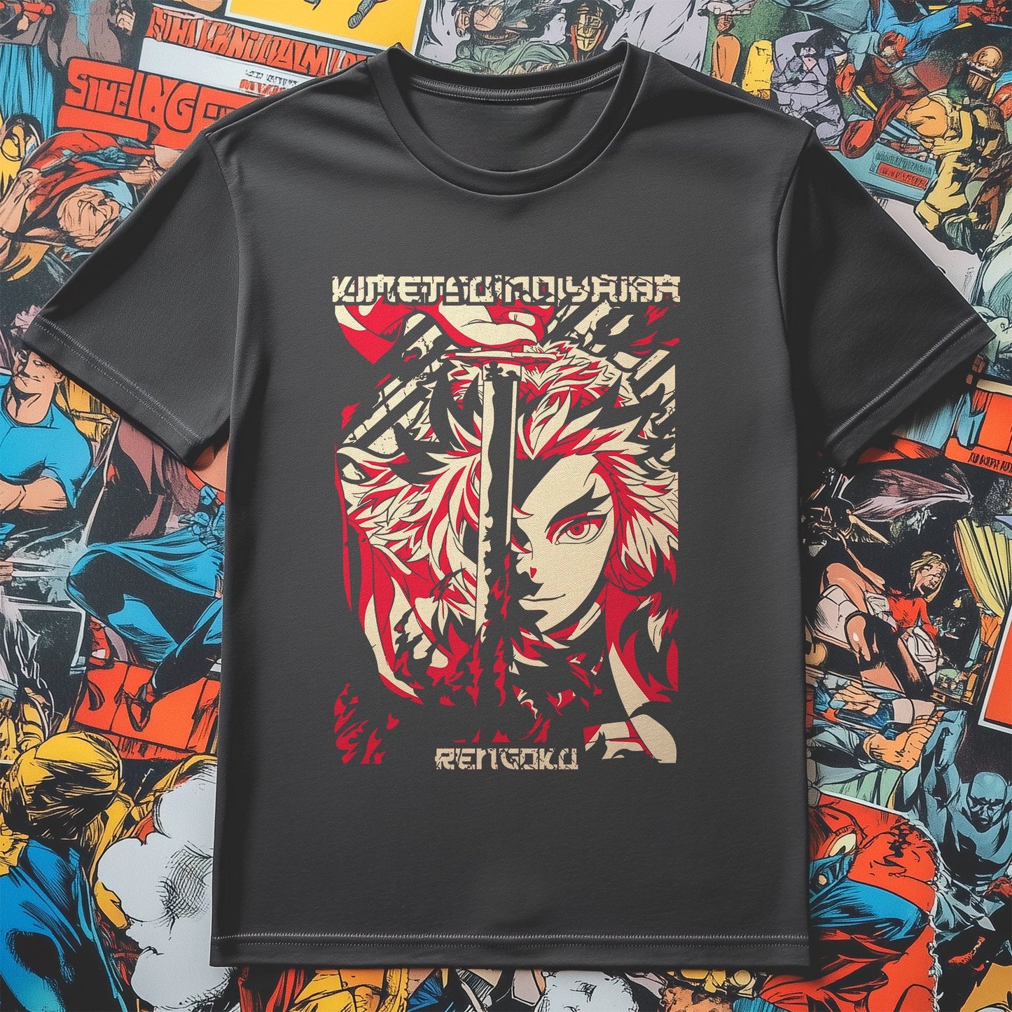 Rengoku Poster T-shirt