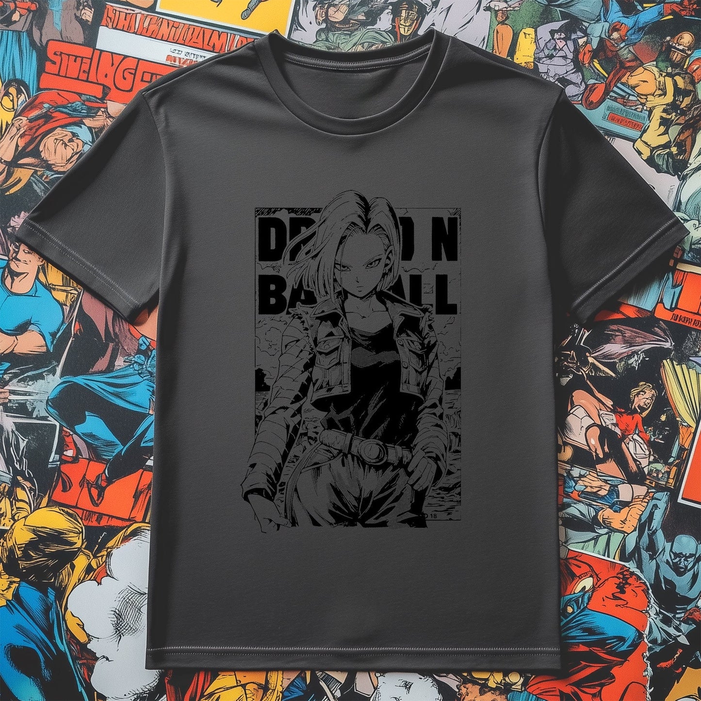 Final Android 18 T-shirt