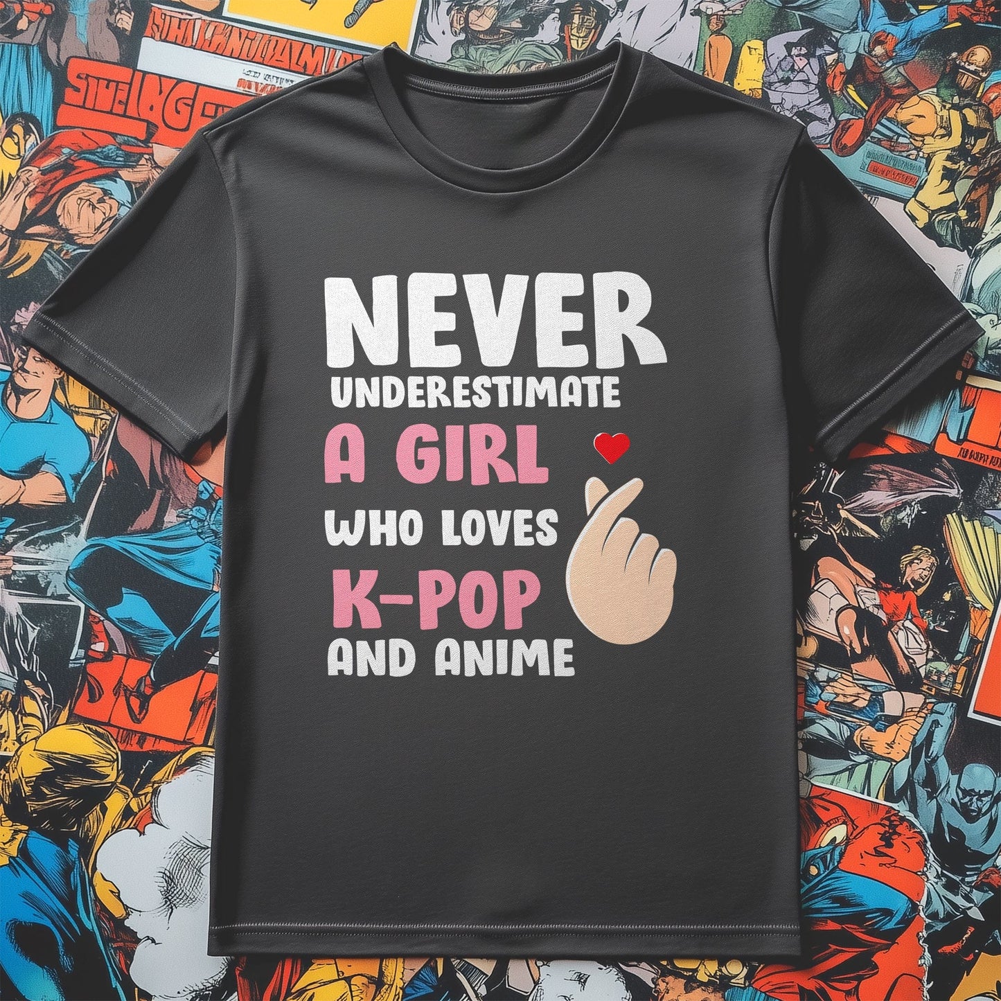 K-Pop Queen T-Shirt: Never