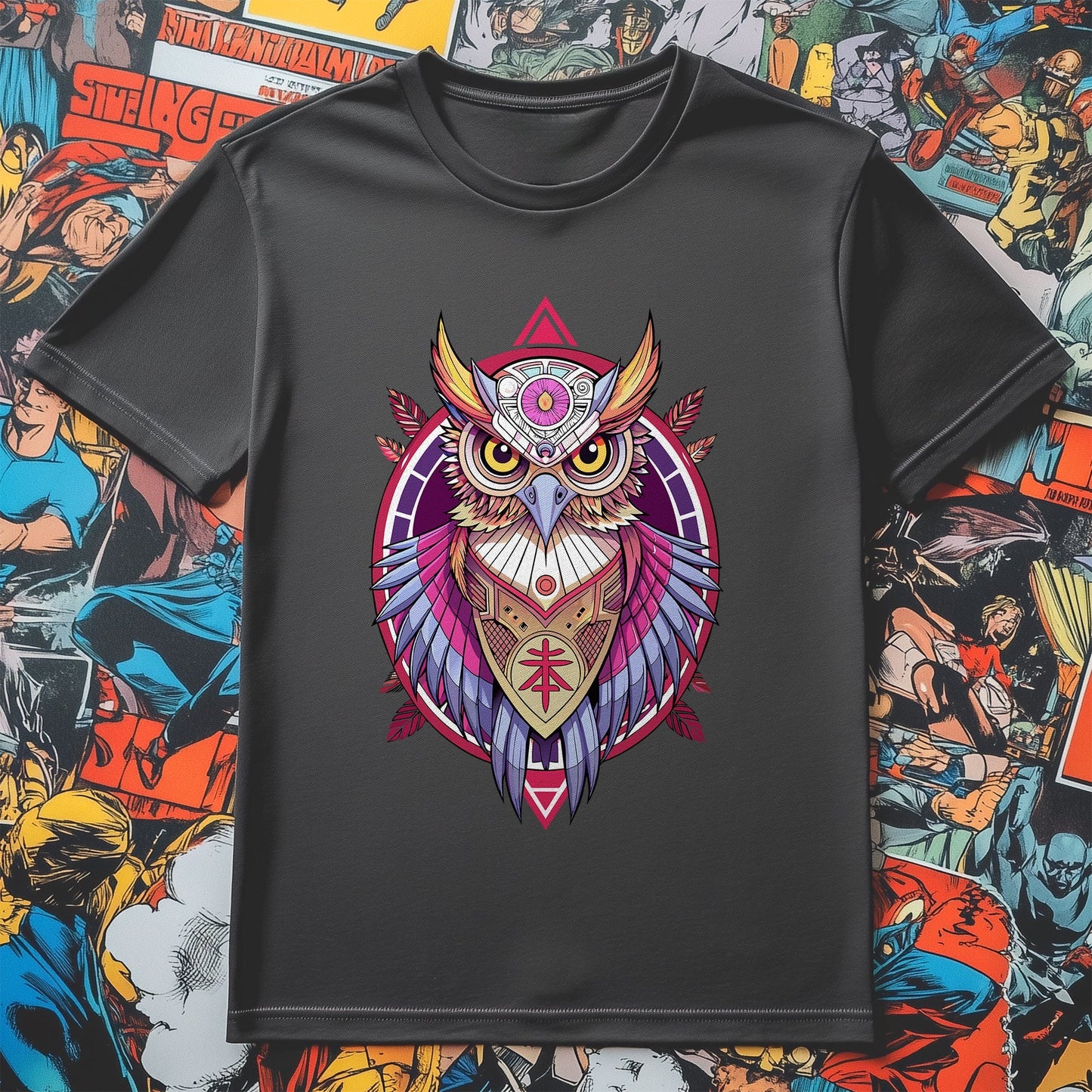 Japan Anime Owl T-Shirt