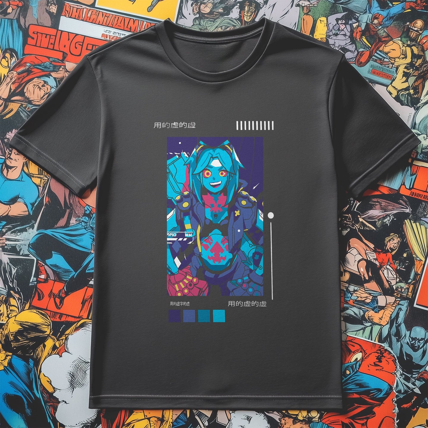 Comic Book Hero Shenanigans t-shirt