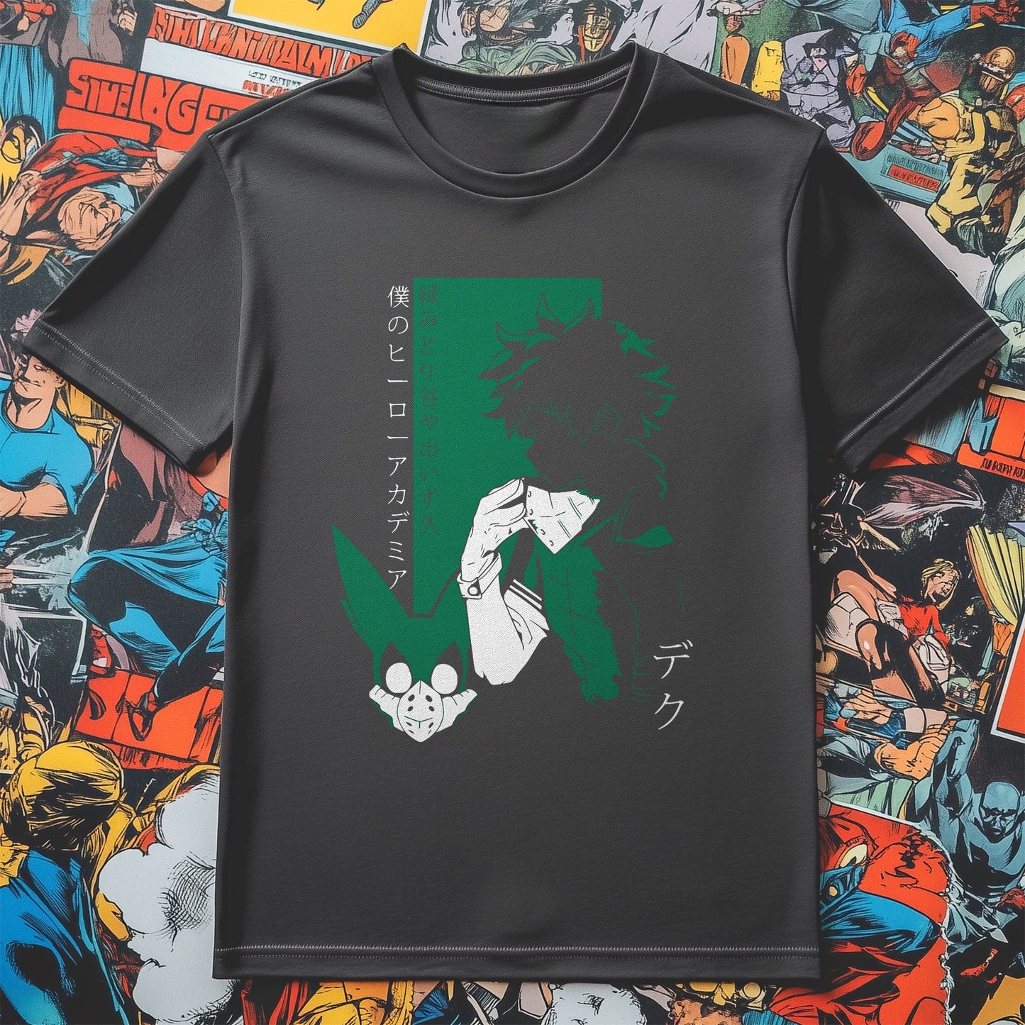 Japan Deku Anime T-shirt