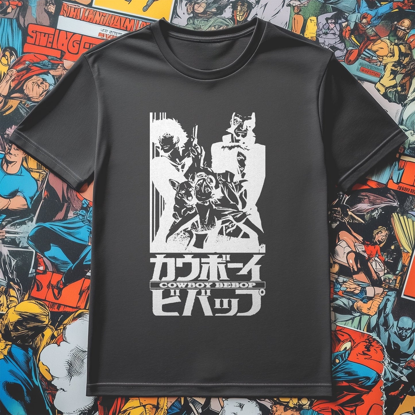 Cowboy Bebop White T-Shirt - Stylish