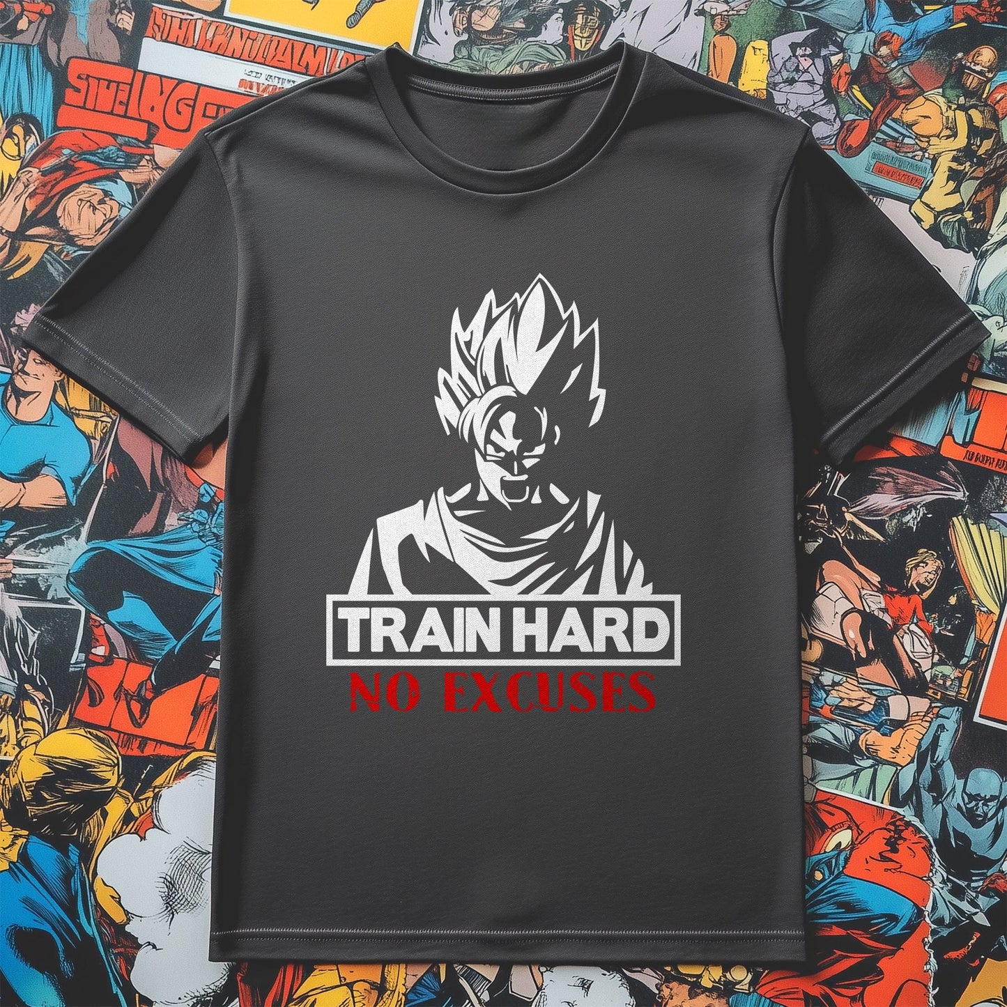 Goku Train Hard T-shirt - No