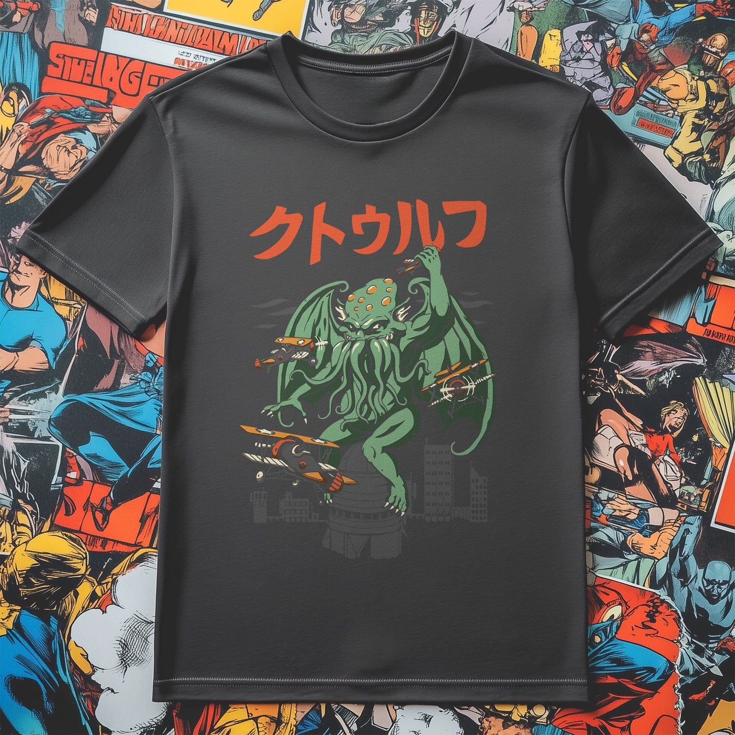 Cthulhu Mythos Kaiju T-shirt