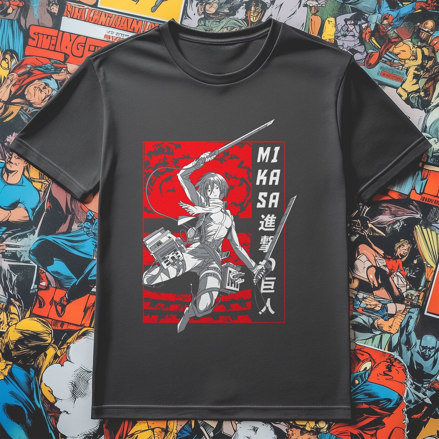 Titan Attack Warrior T-shirt