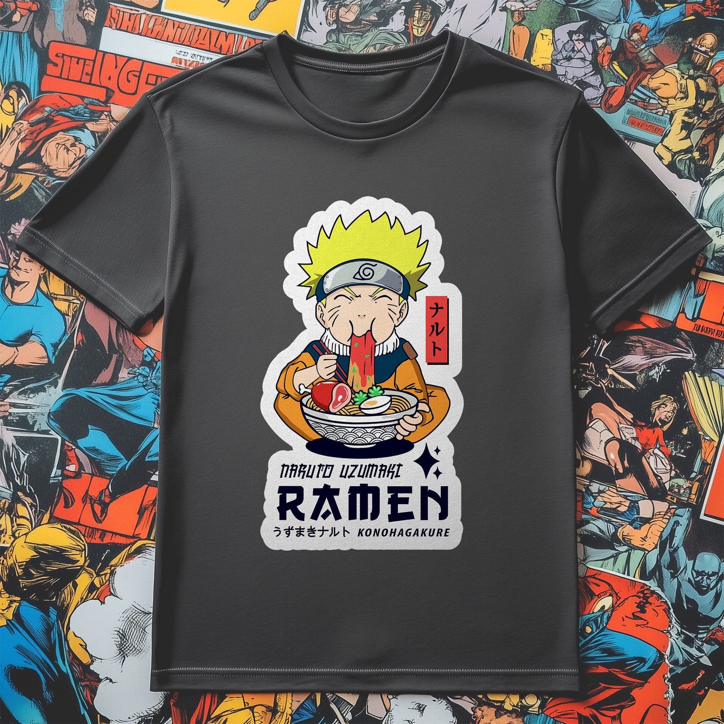 Naruto Uzumaki Ramen T-Shirt Fuel