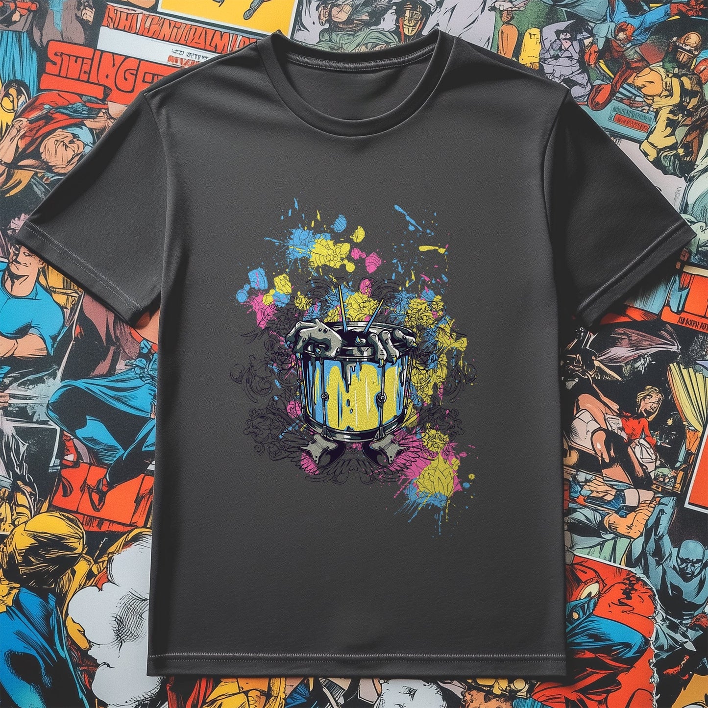 Abstract Paint Bucket T-shirt