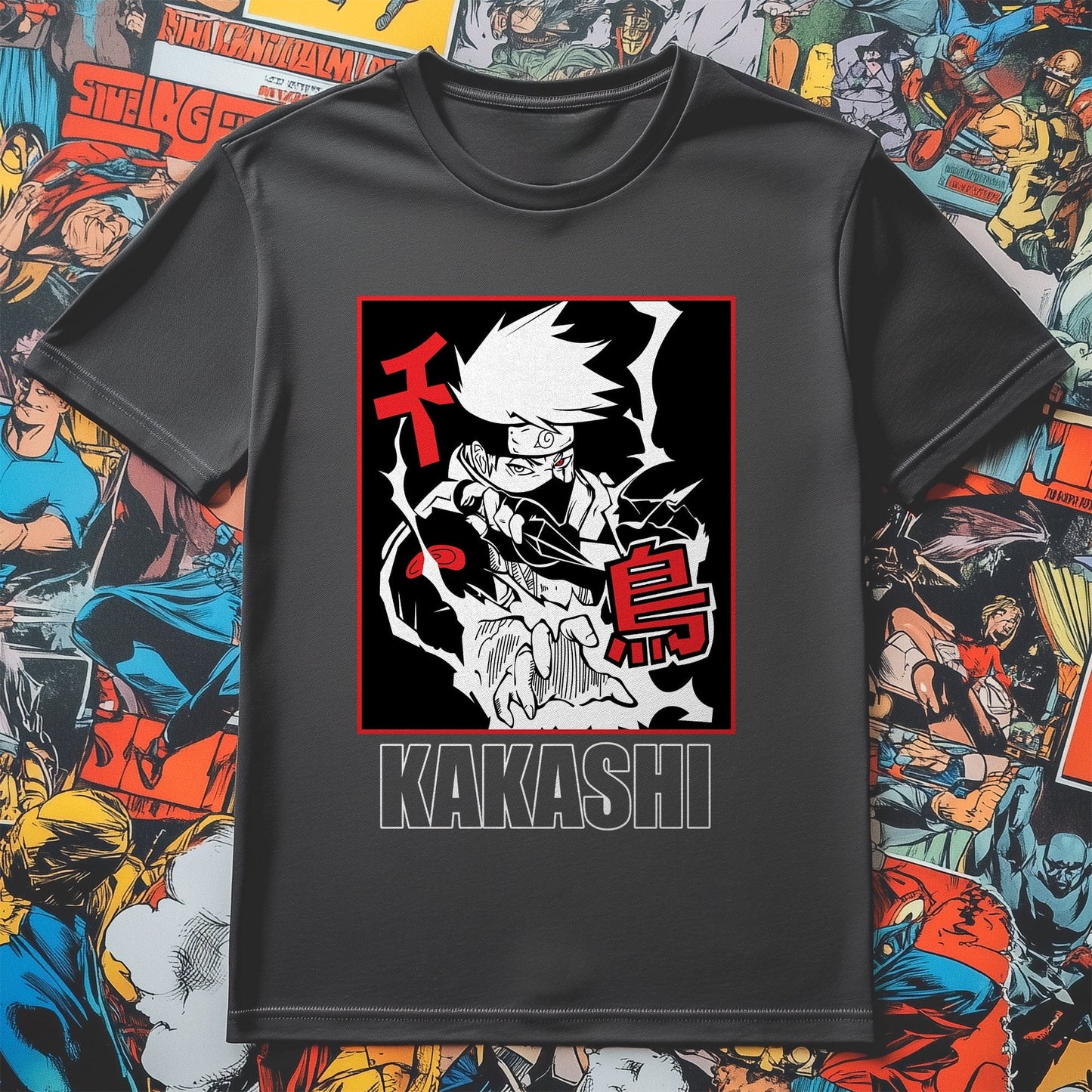 Kakashi T-Shirt Style001