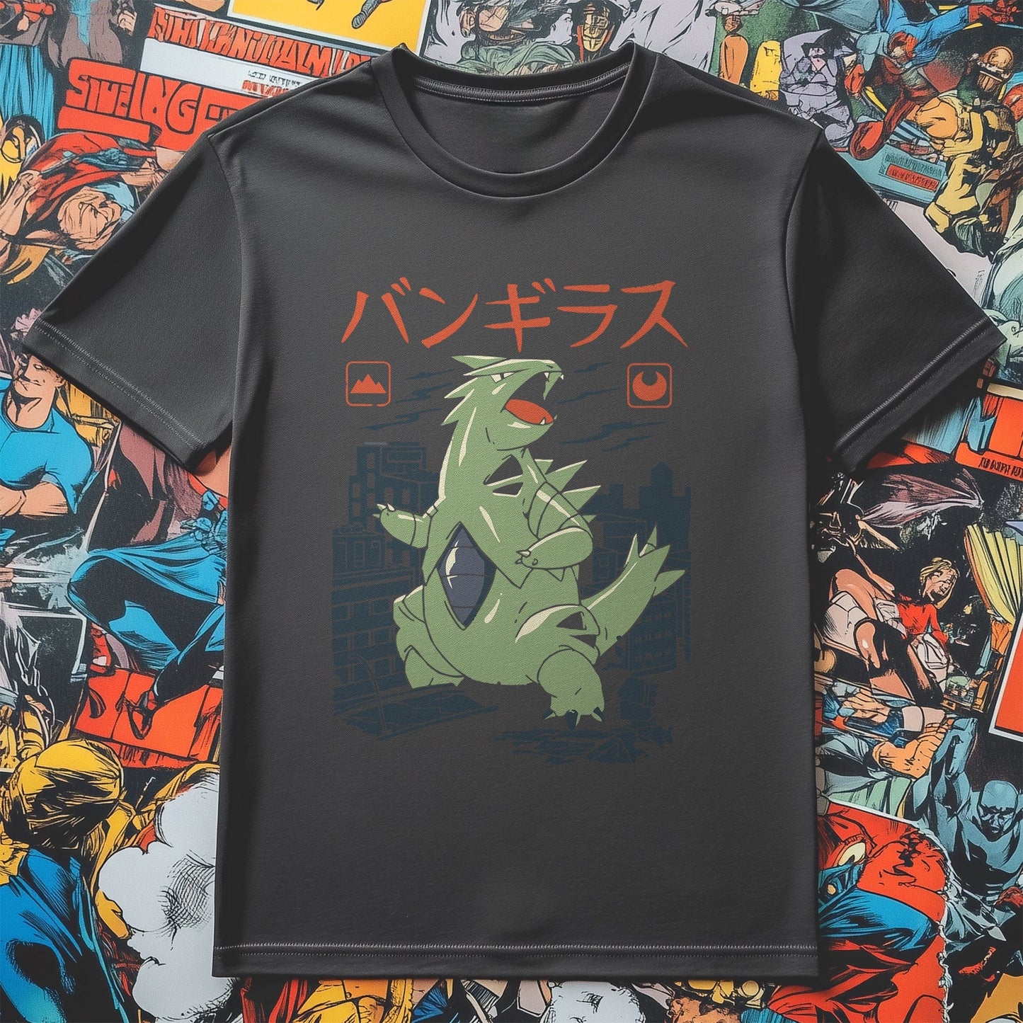 Tyranitar Kaiju T-Shirt