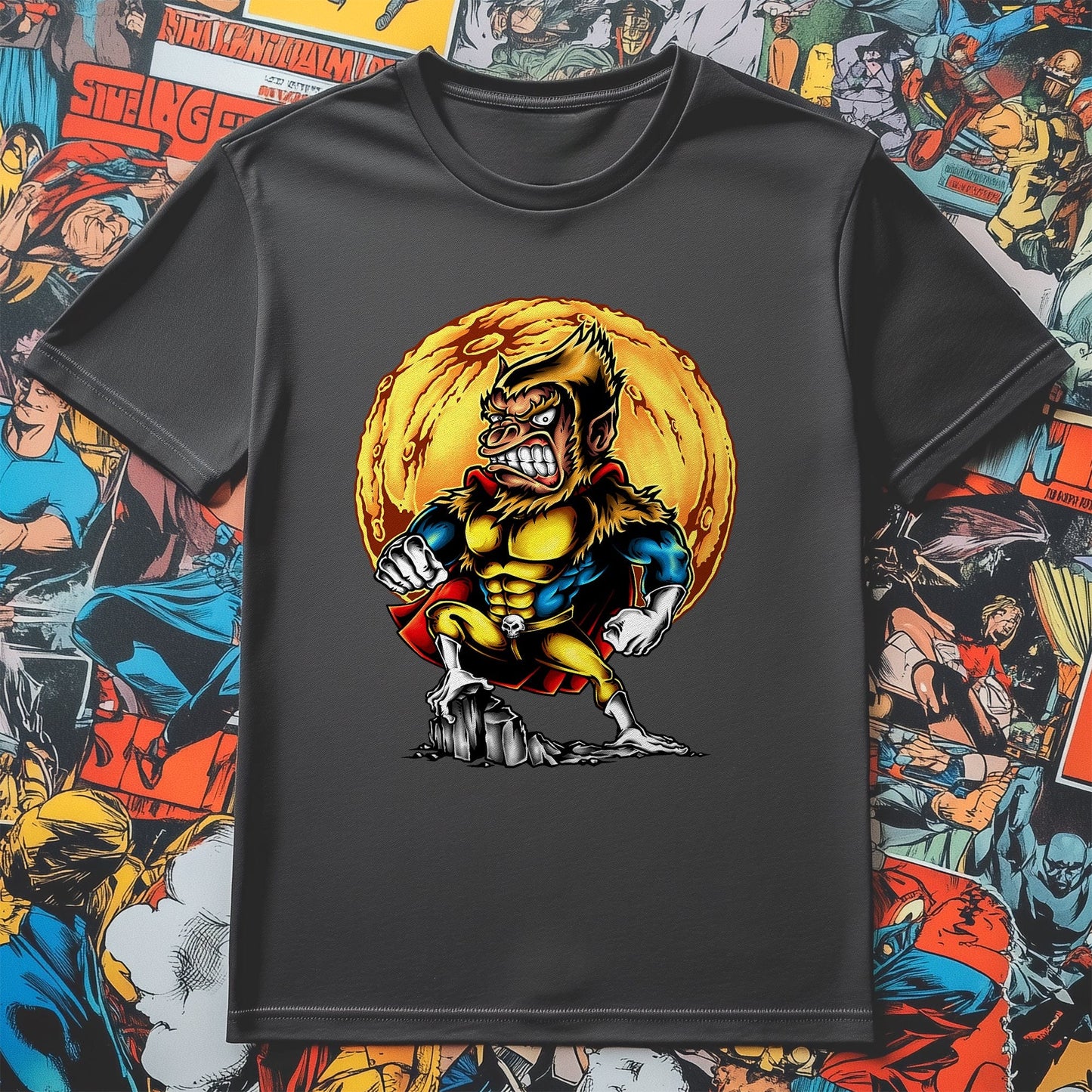 Super Monkey - Files T-Shirt