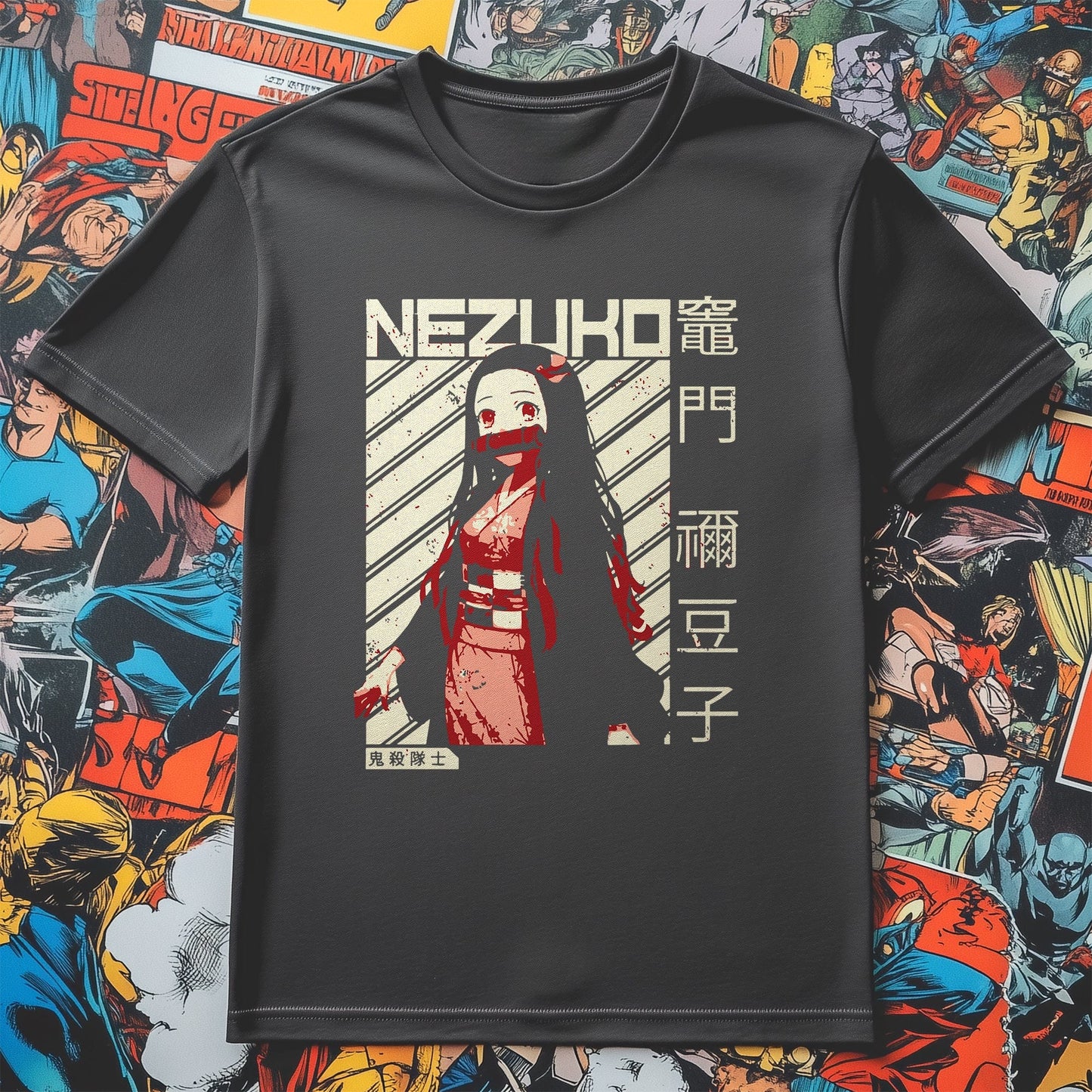 Nezuko Vibes Kimono T-shirt
