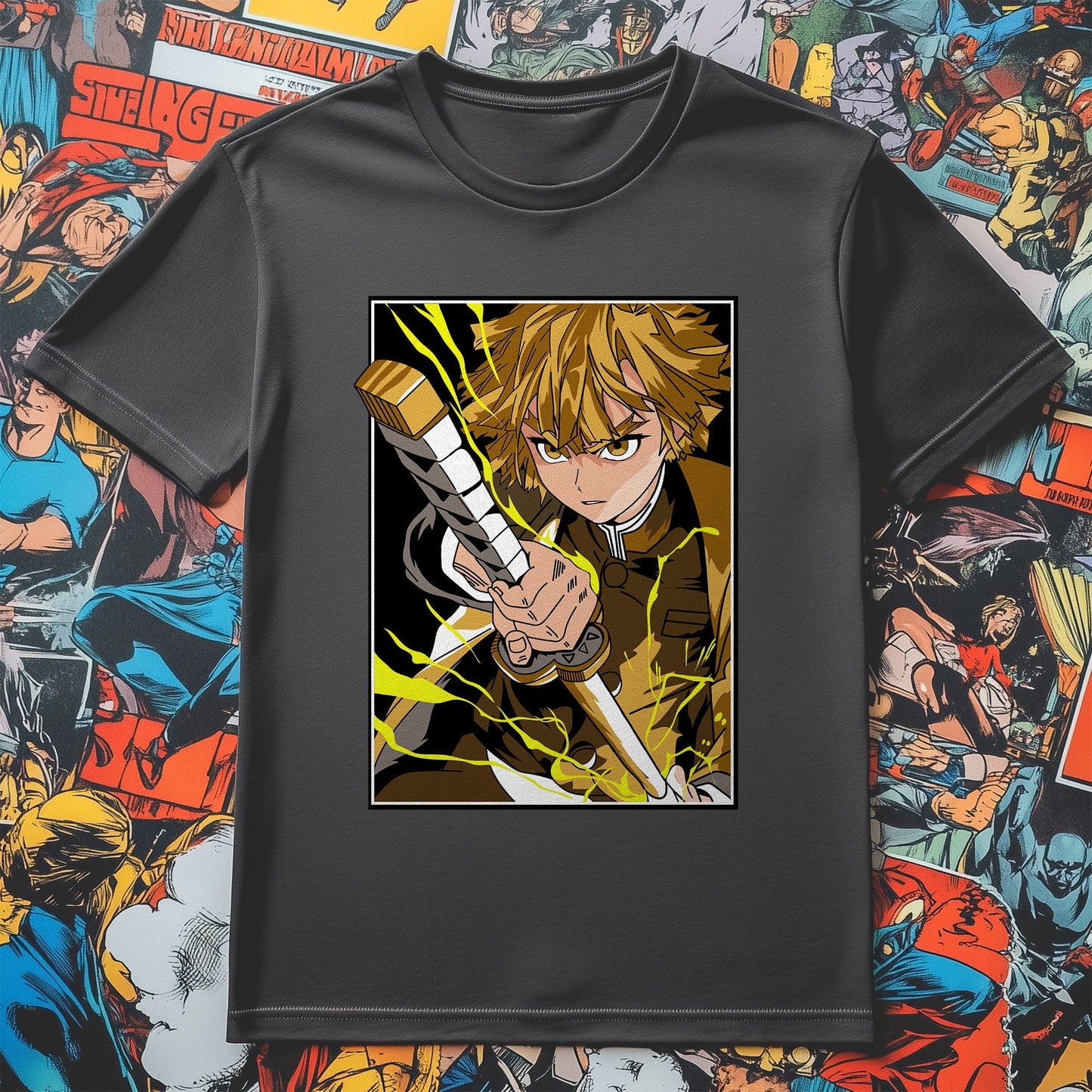 Zenitsu T-shirt Demon Slayer