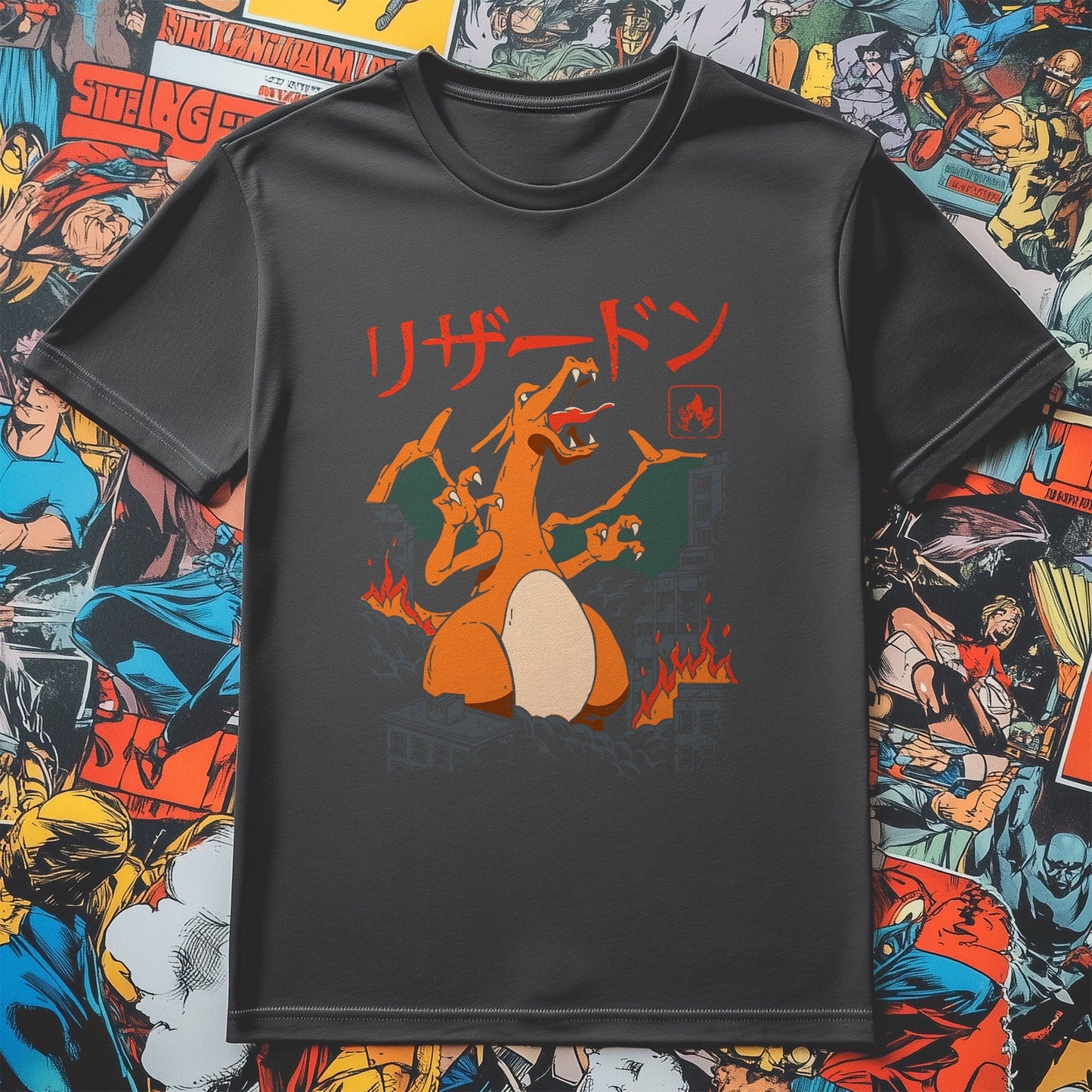 Pok√©mon Charizard Kaiju T-Shirt
