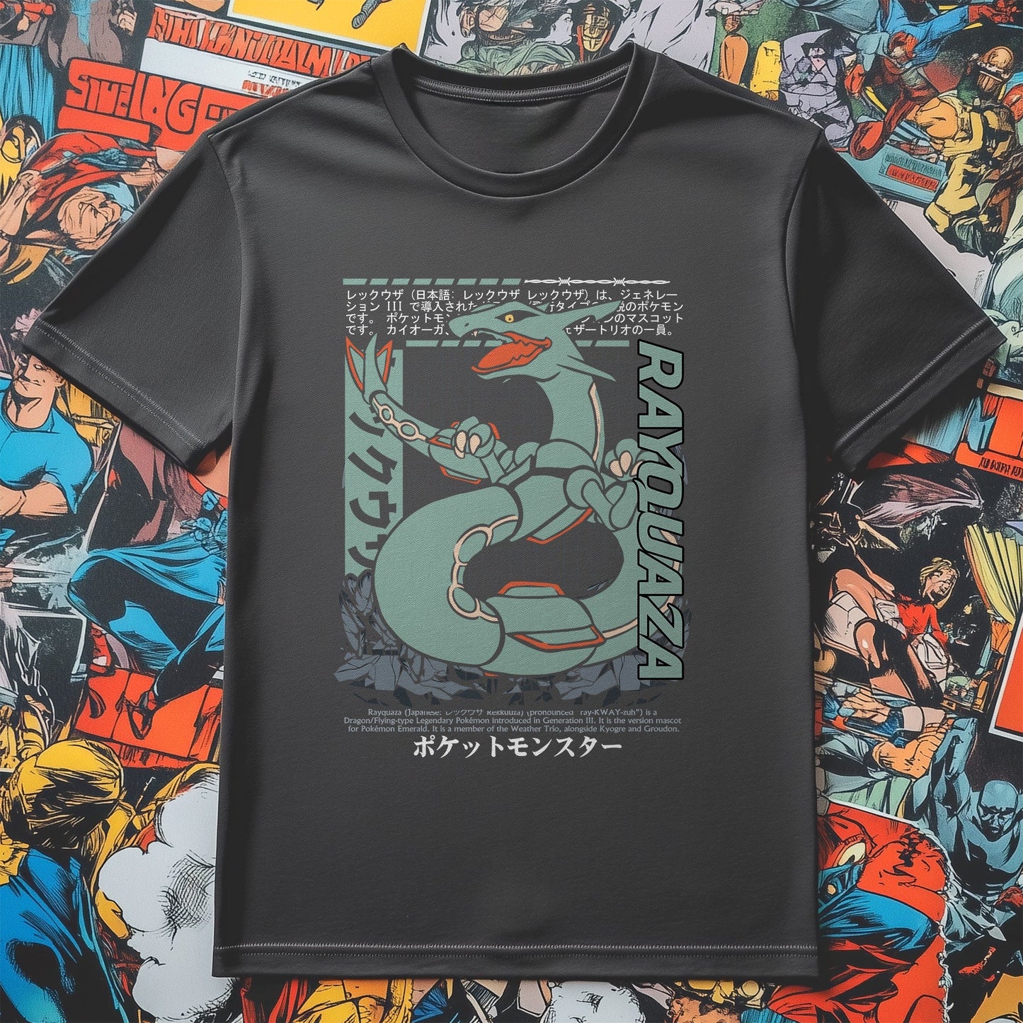 P4 Pok√©mon Rayquaza1 T-Shirt