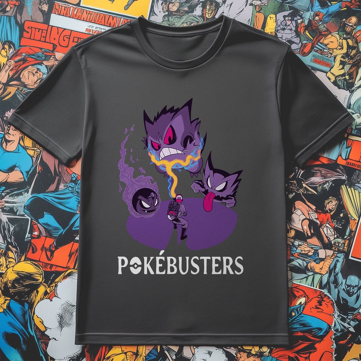 Pokebusters T-Shirt Catch 'Em All