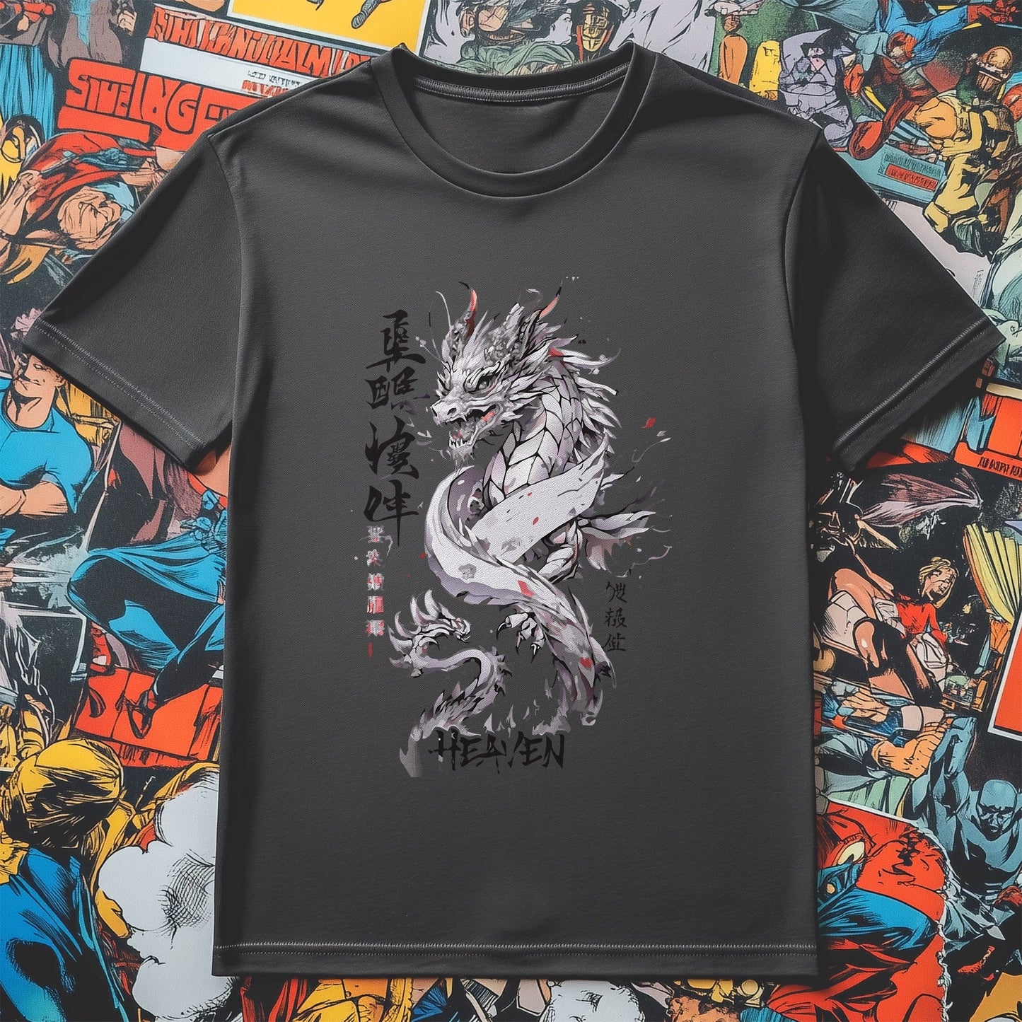 Heaven Dragon Anime T-shirt