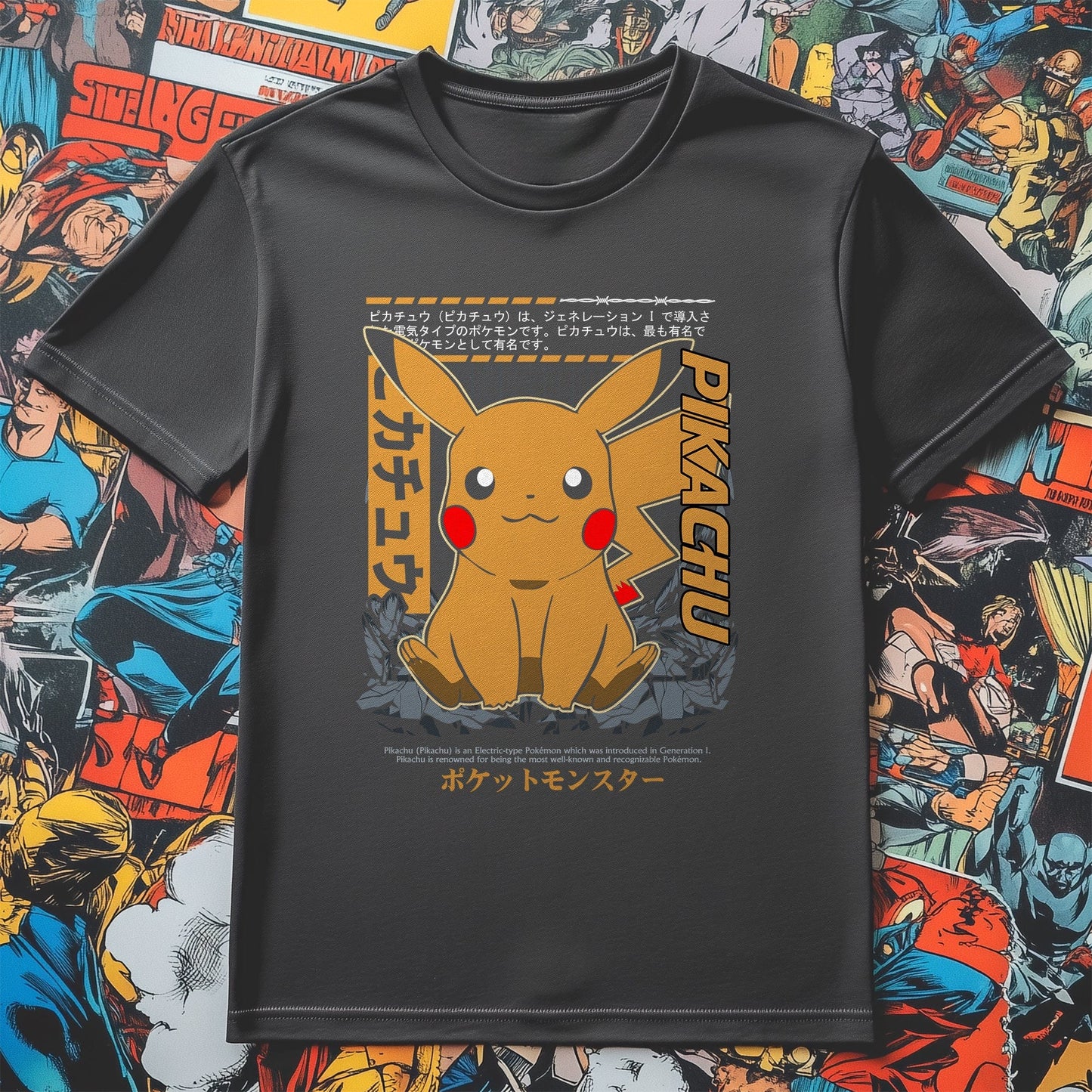 Pikachu Party Tee P4 Pok√©mon