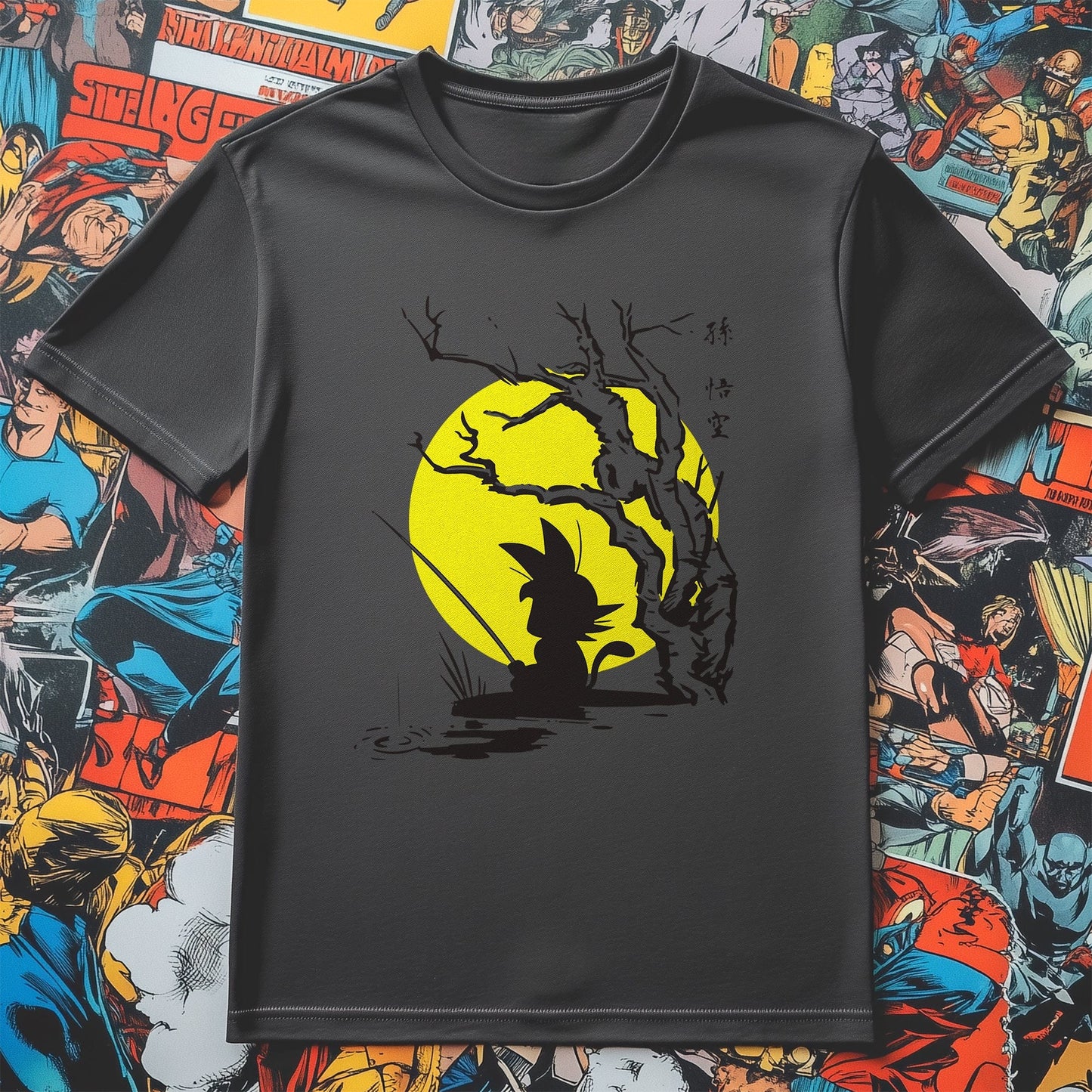 Goku Son Fishing T-Shirt