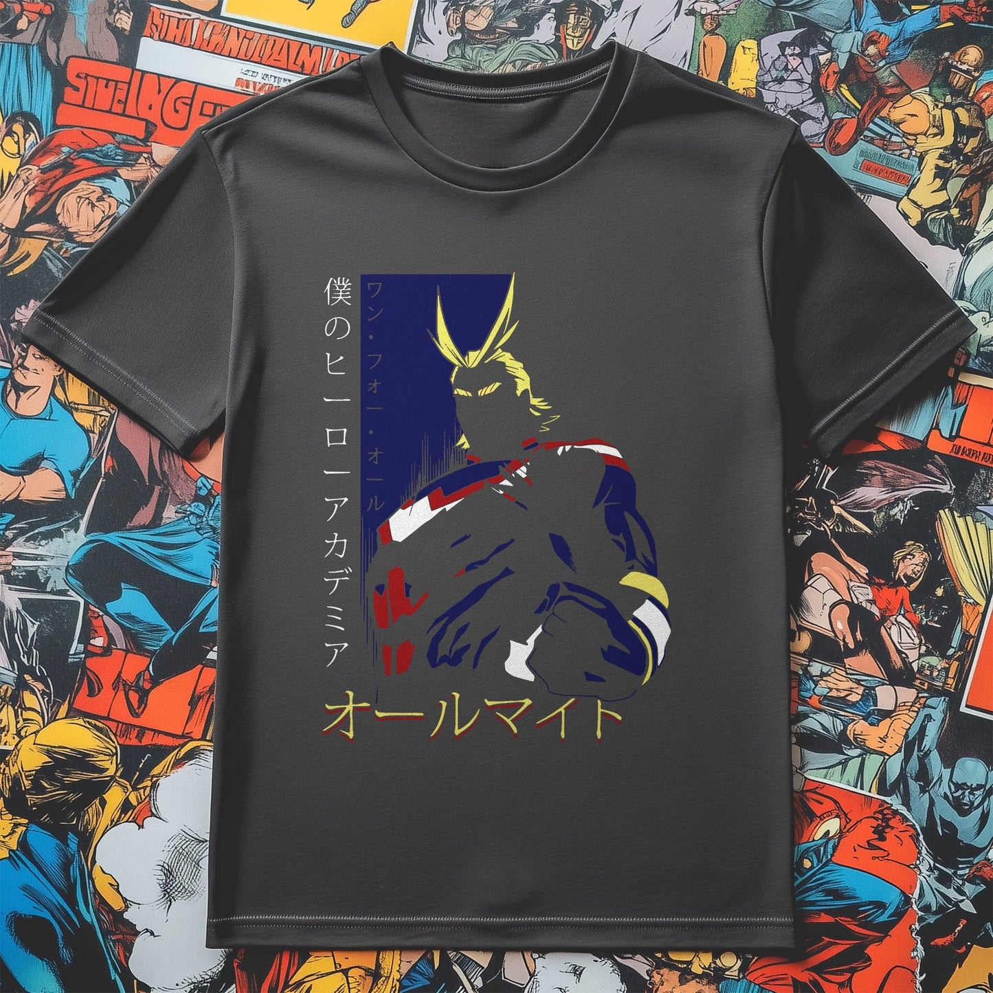 MHA Japan All Might T-shirt
