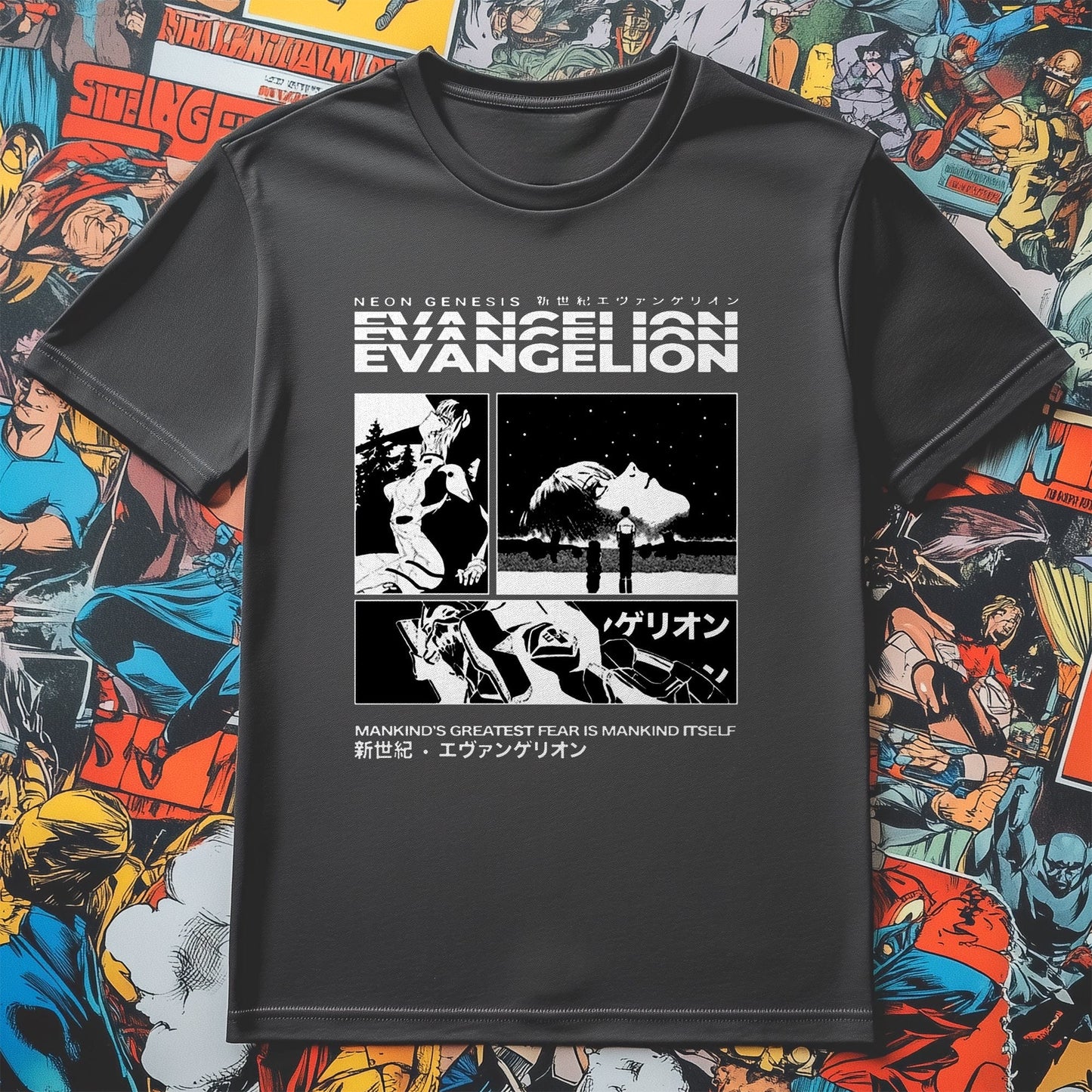Evangelion Poster T-Shirt
