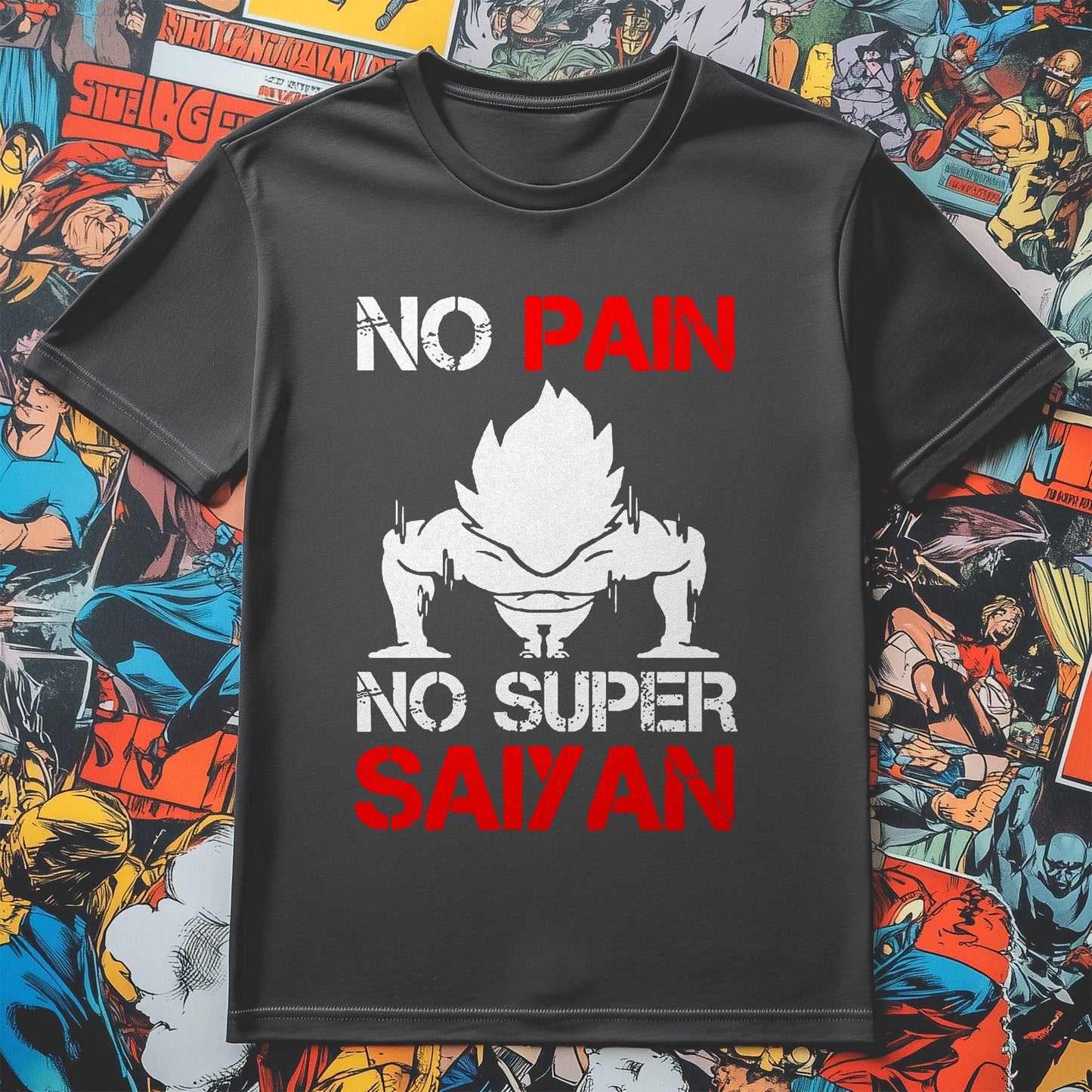 No Pain No Super Saiyan T-Shirt