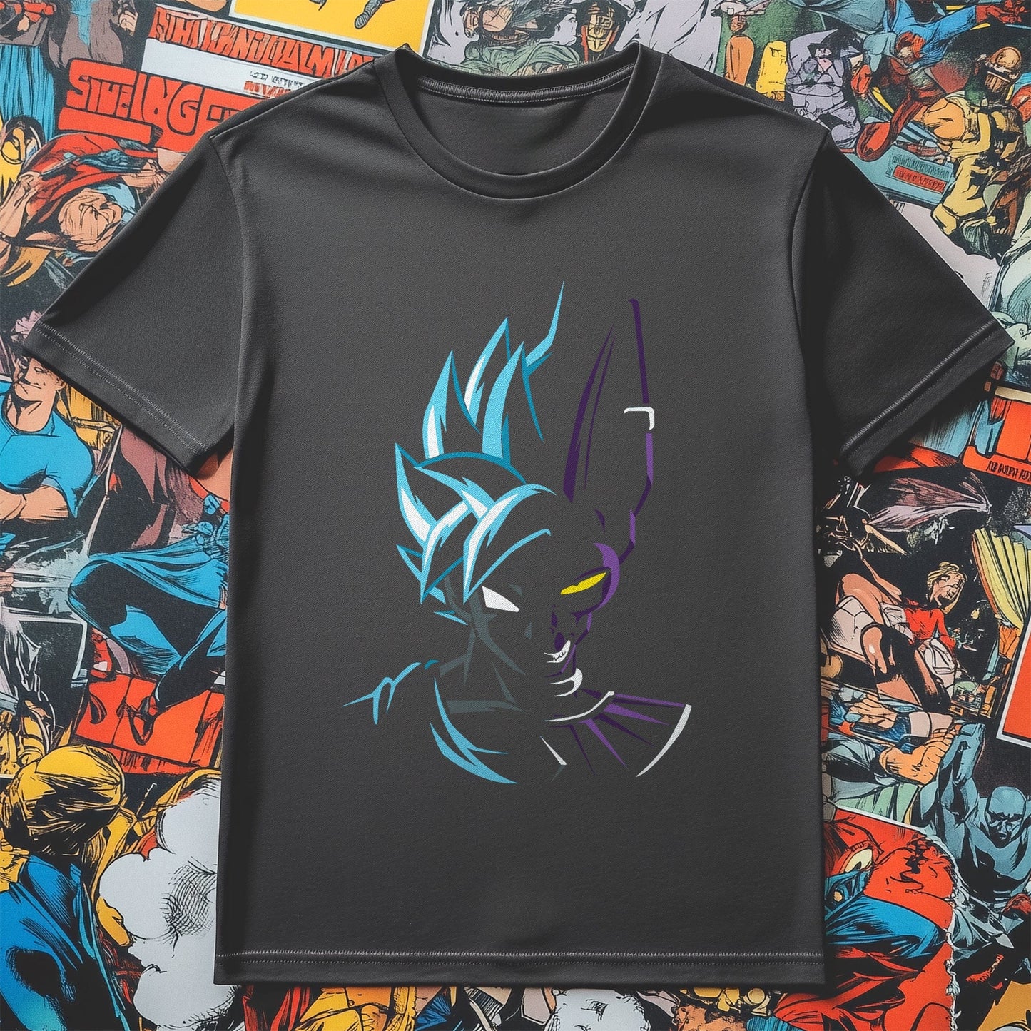 Goku x Beerus Battle T-Shirt - Epic