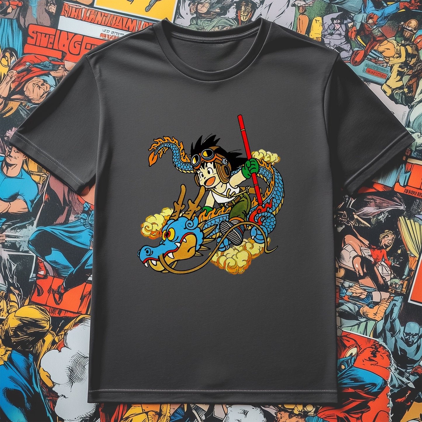 Goku Dragon T-shirt - Hilariously