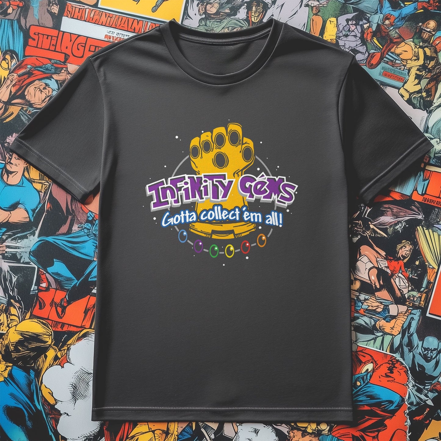 Infinity War Pok√©mon Mashup T-Shirt