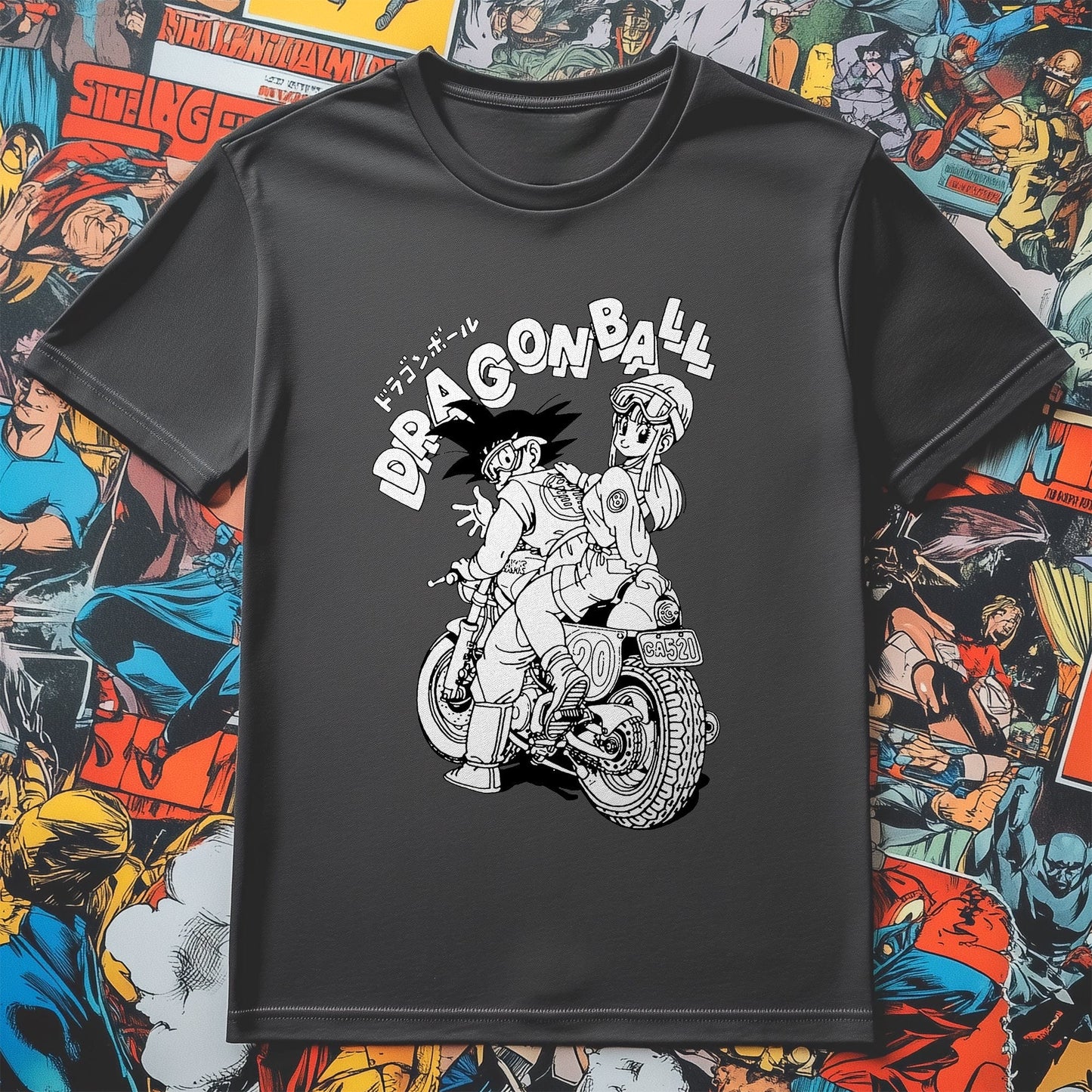 Goku Biker T-shirt
