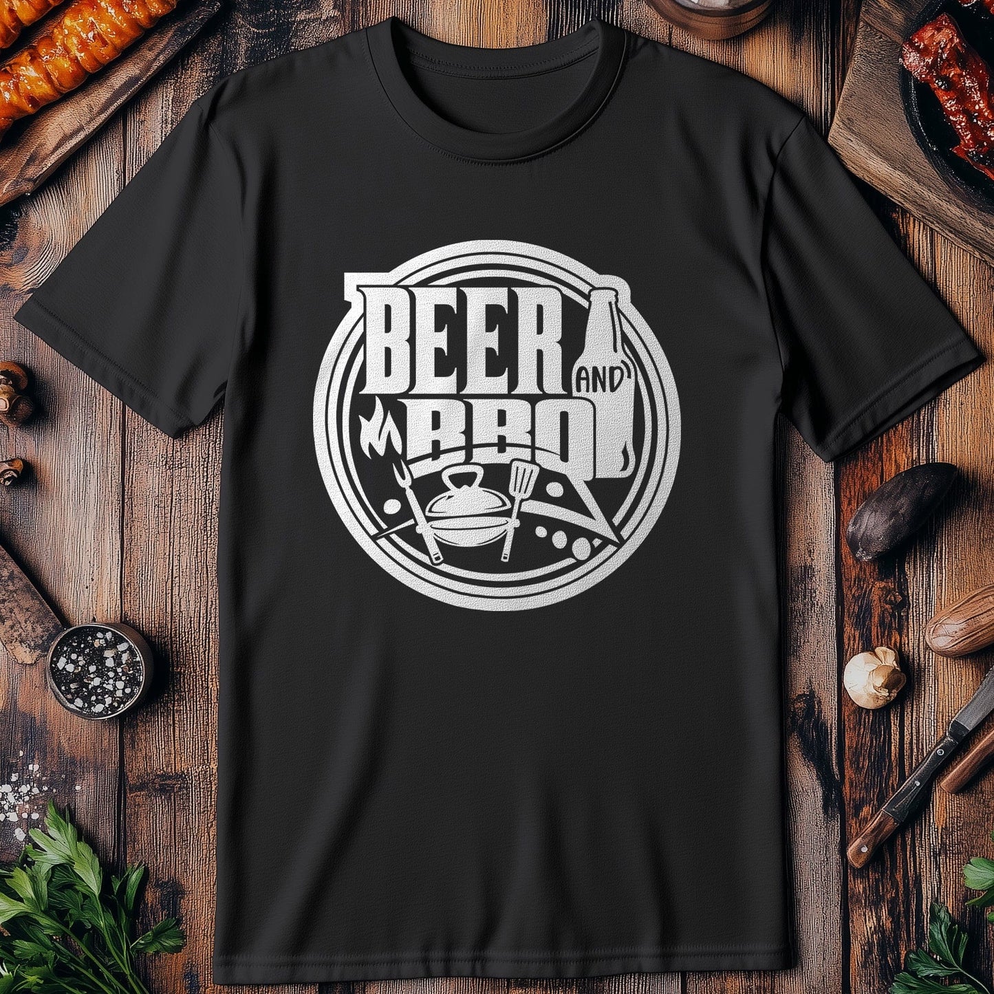 Beer and BBQ 2 - T-Shirt