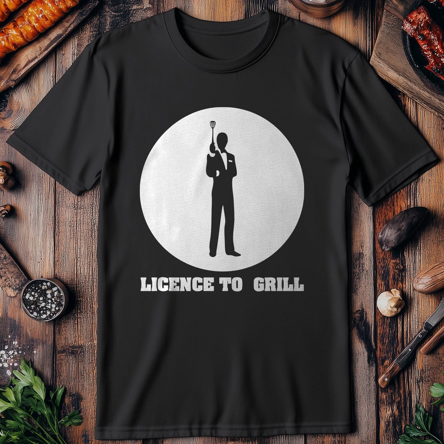 License to Grill T-Shirt Style001