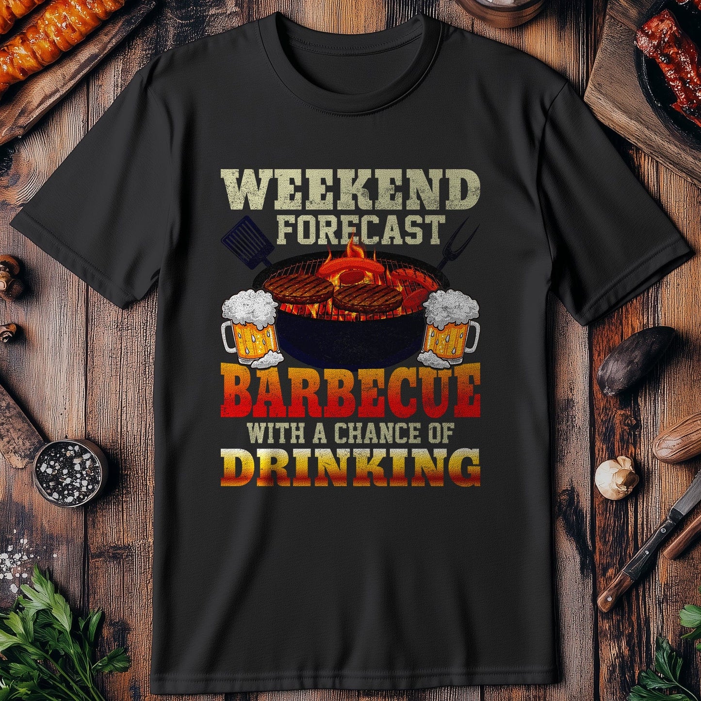 BBQ Forecast - T-Shirt