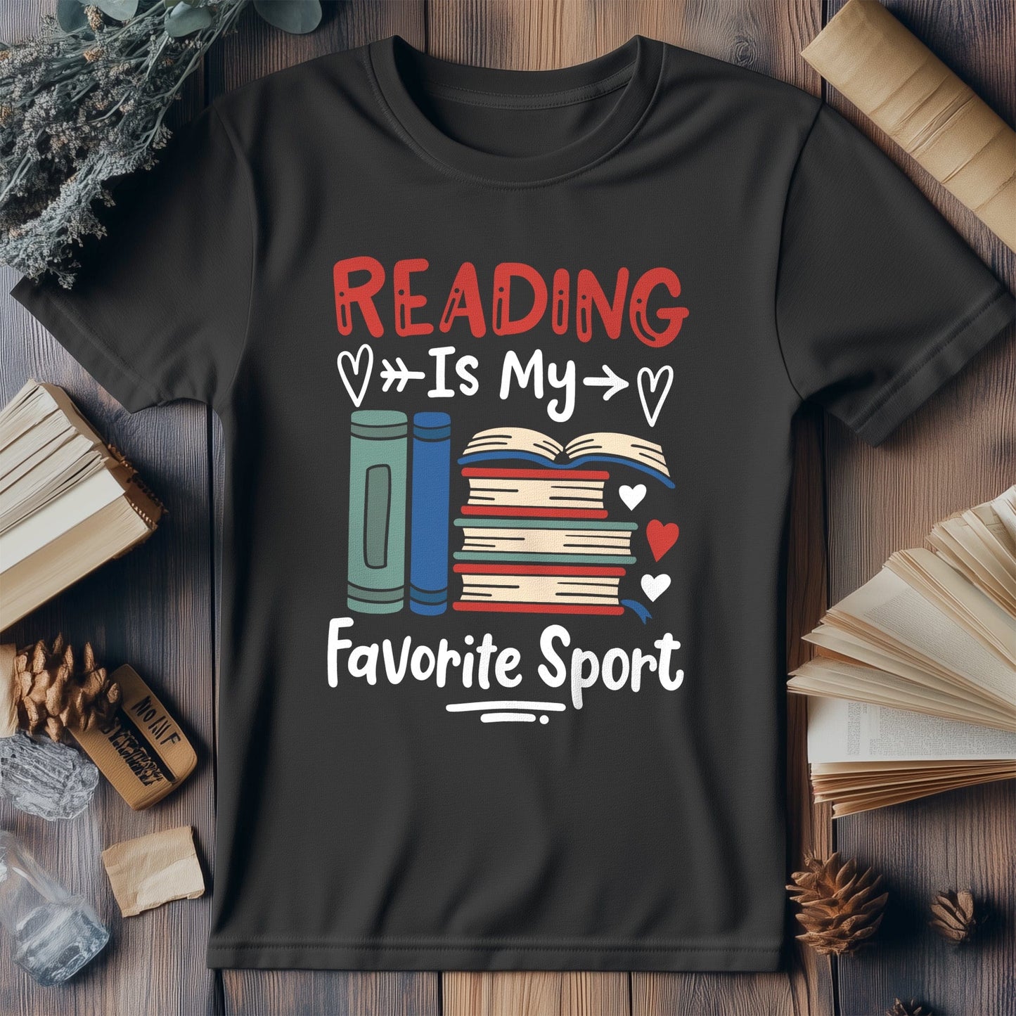 Reading is My Support Kids Tee