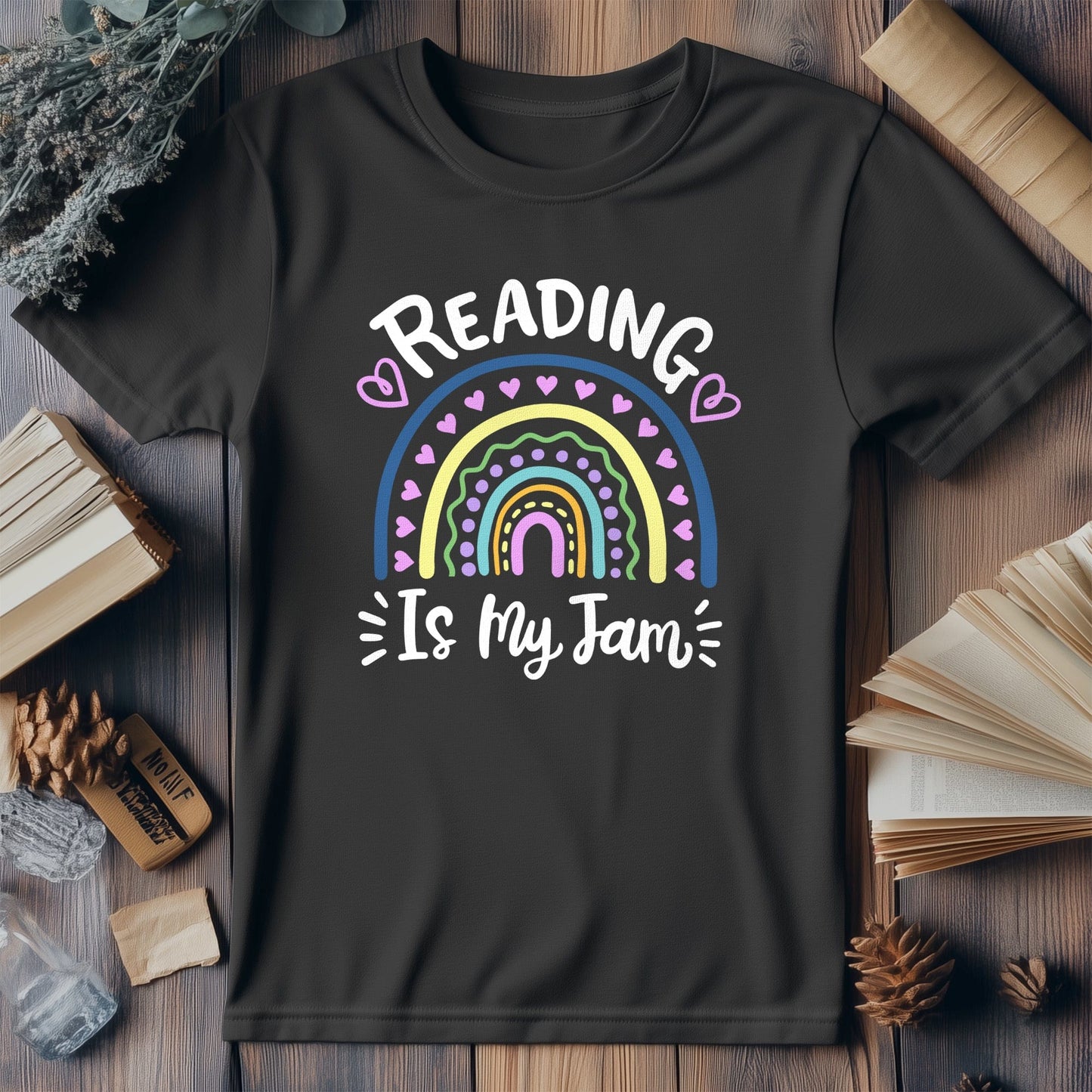 Reading Jam Rainbow T-shirt