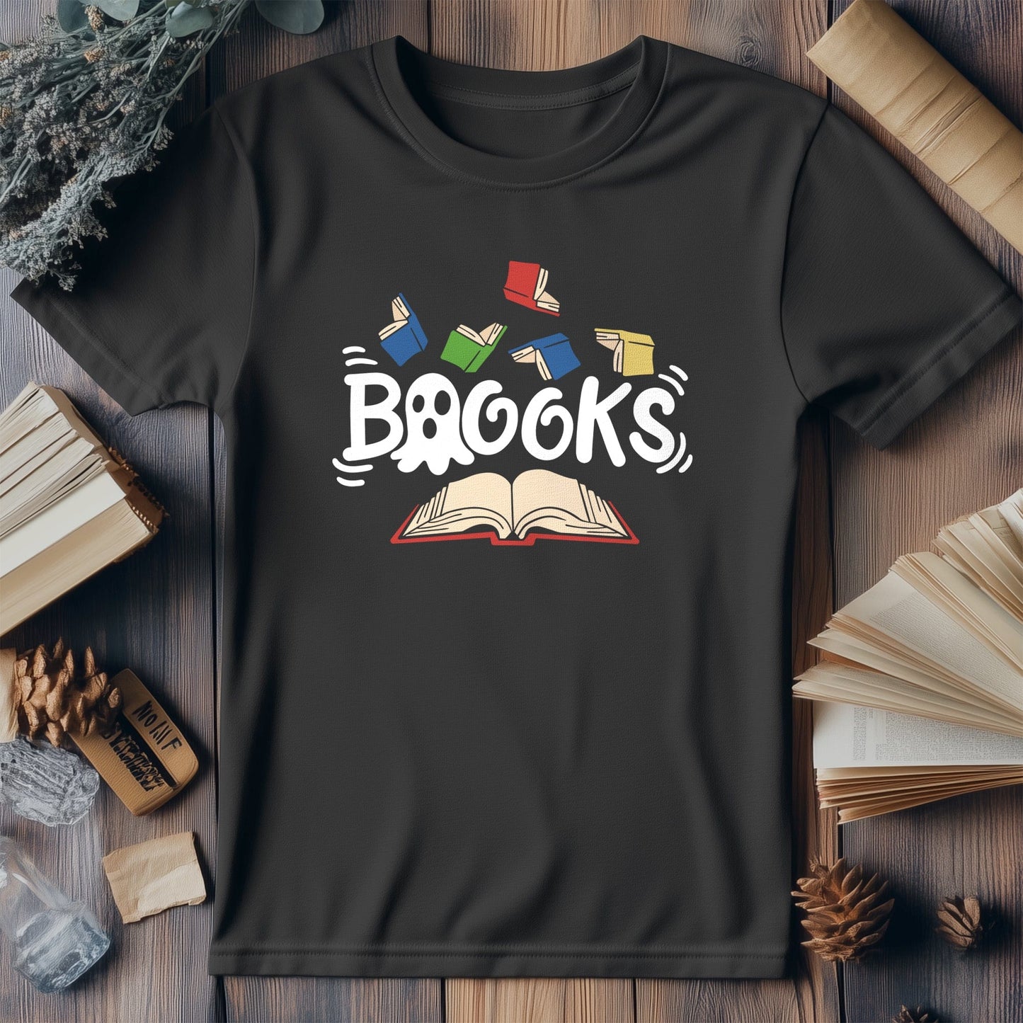 Flying Books T-Shirt