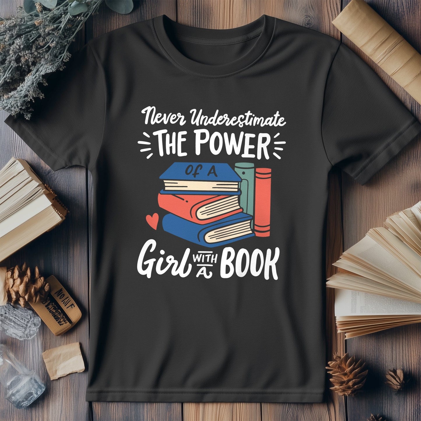 The Power of a Book T-Shirt