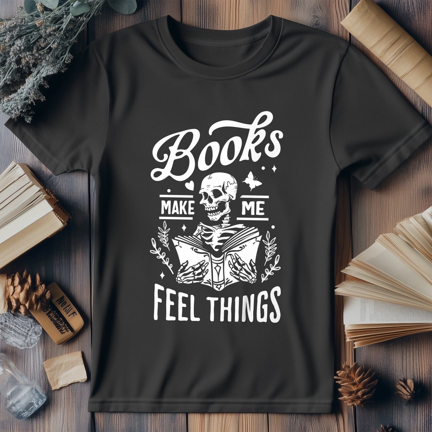 Books Make Me Feel Whimsical T-shirt
