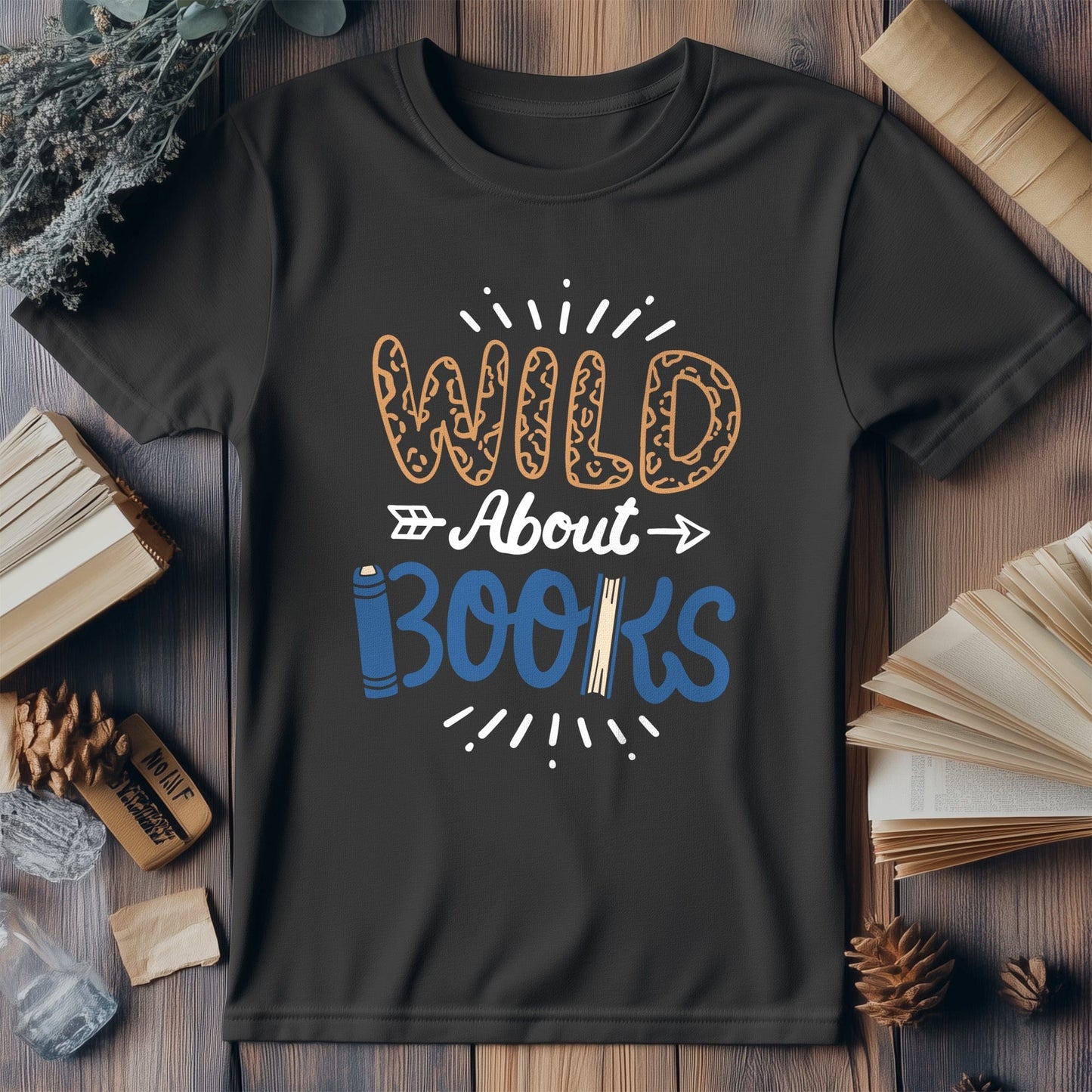 Wild About Books T-Shirt