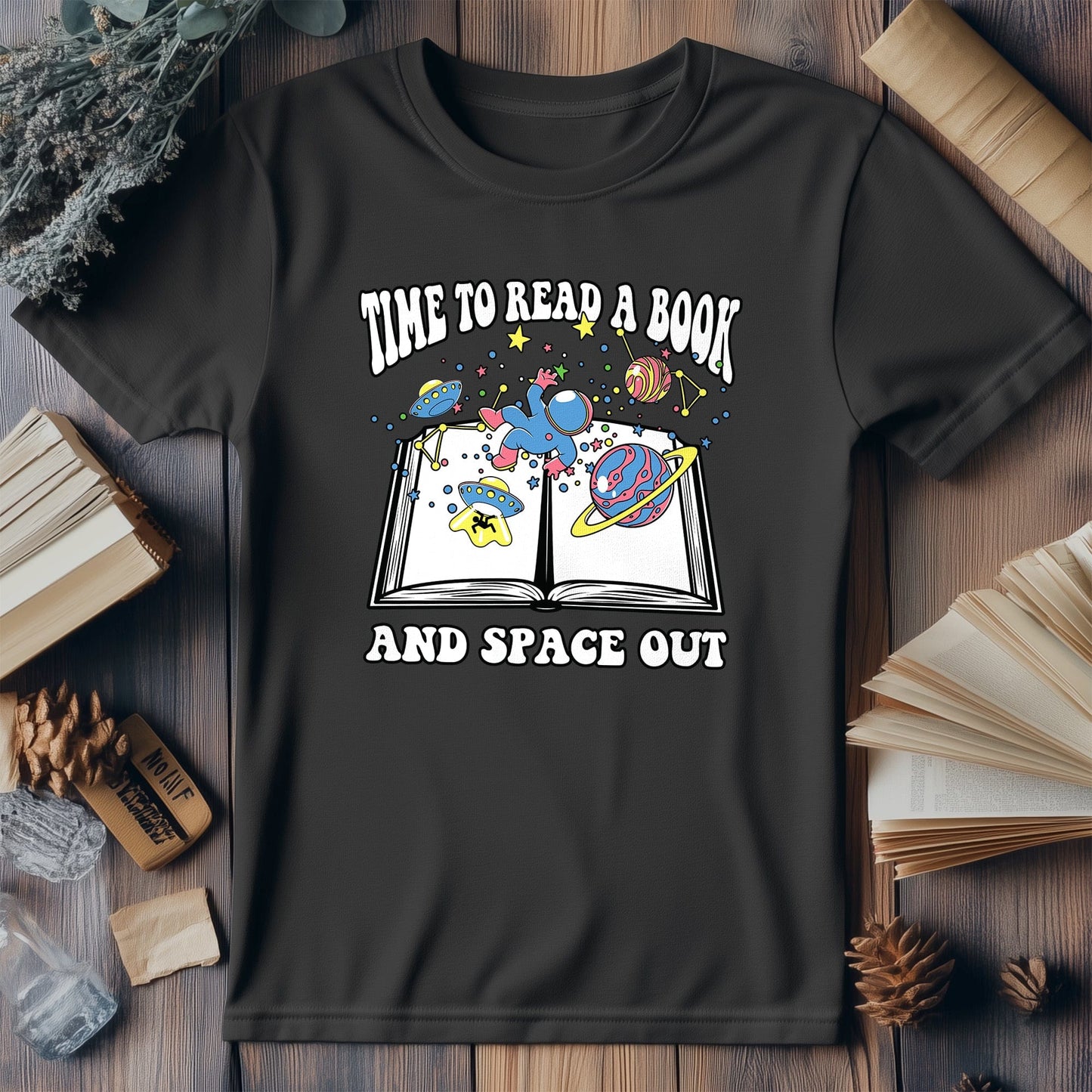 Read and Space Out  Kids Tee