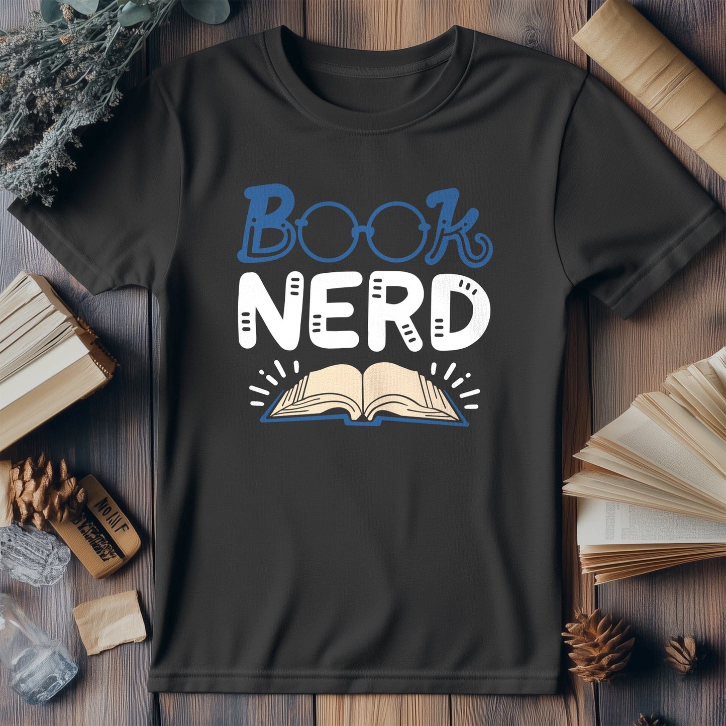 Book Nerd  Kids Tee