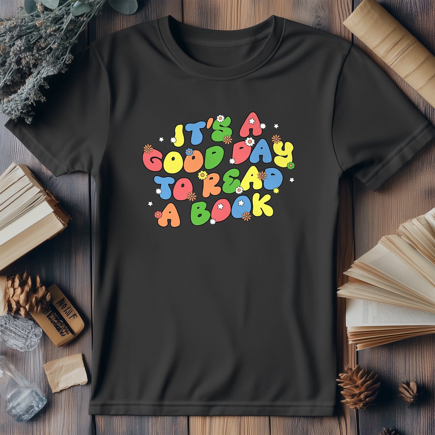 Good Day to Read 1  Kids Tee