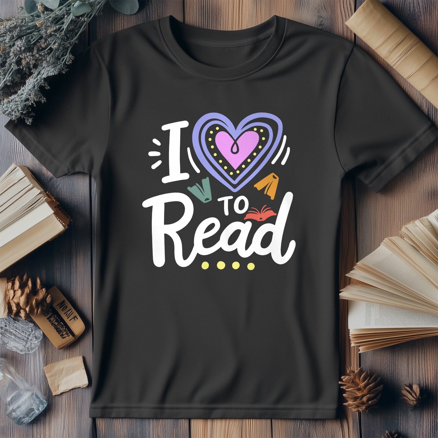 Heart to Read T-Shirt
