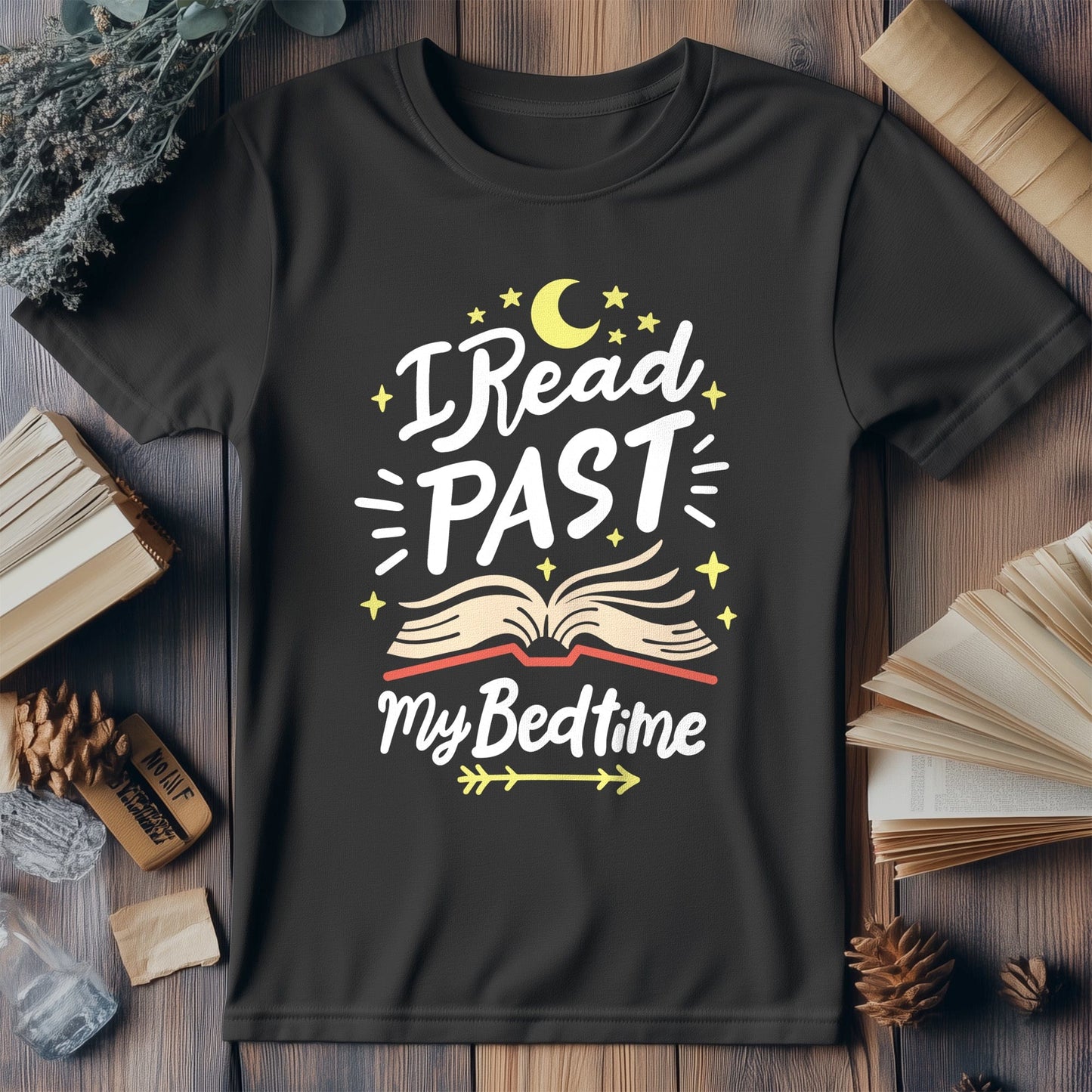 Read Past My Bedtime  Kids Tee