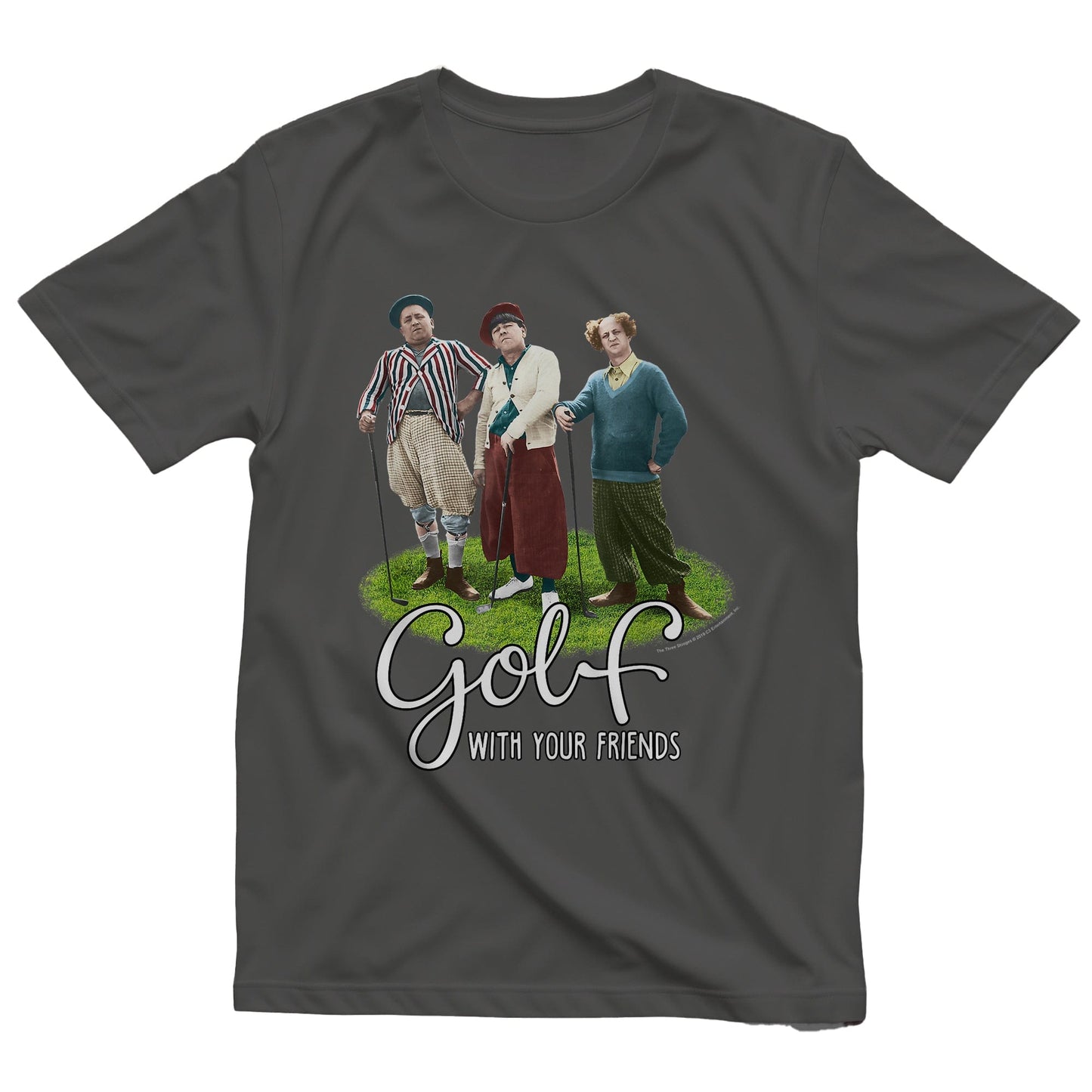 TTS - The Three Stooges Golf with your Friends t-shirt